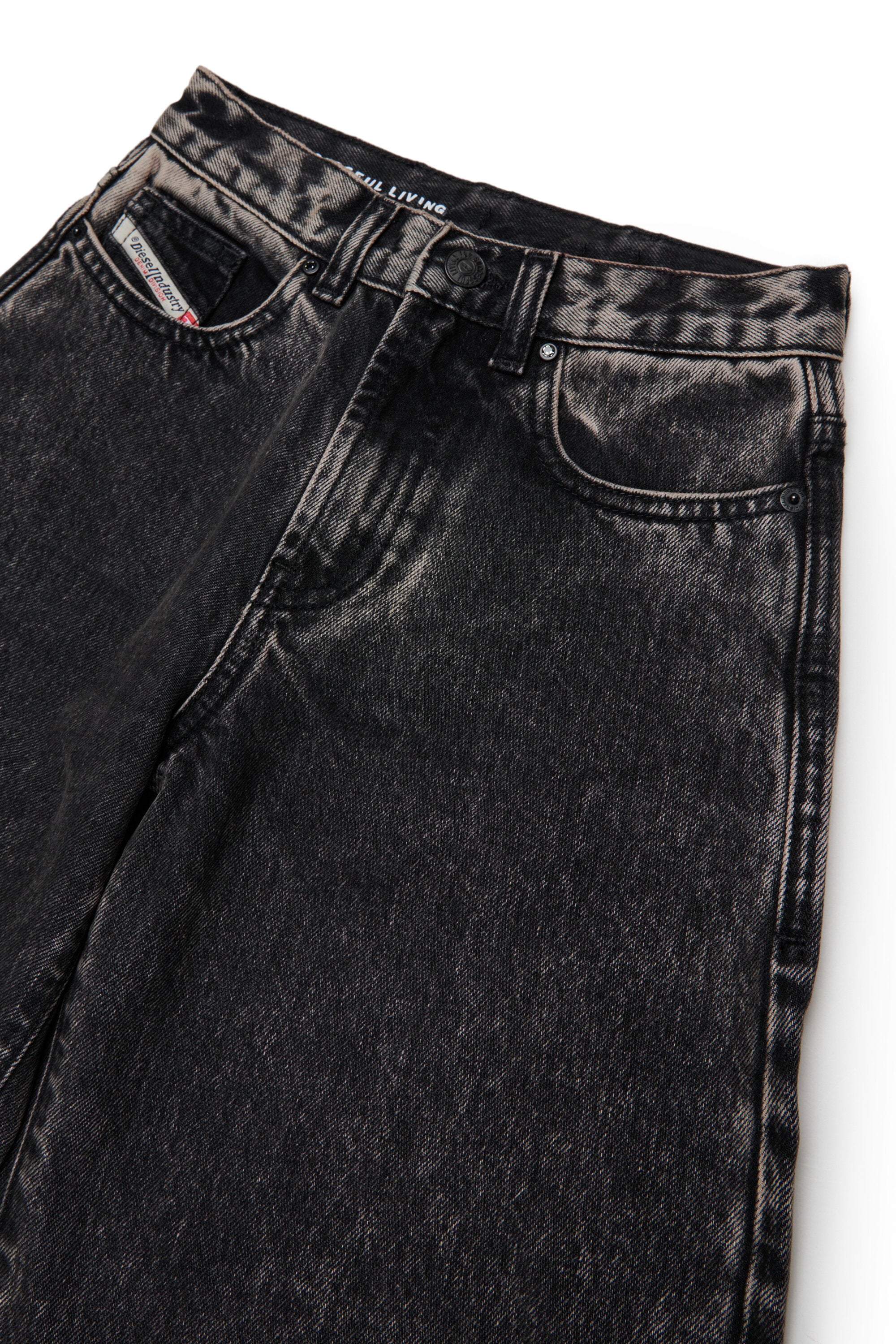 Jeans relaxed fit lavado gris - D-Milty