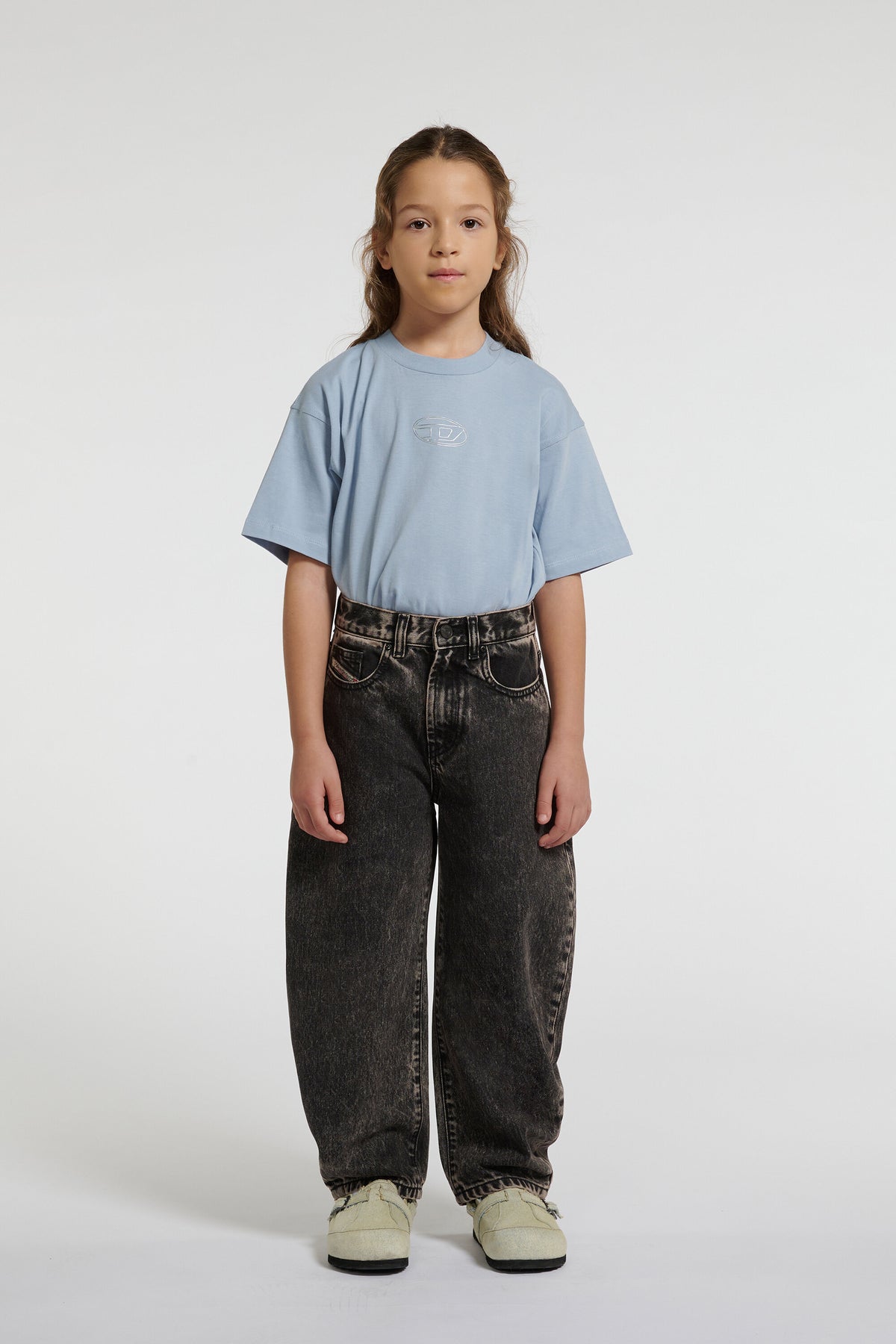 Jeans relaxed fit lavado gris - D-Milty
