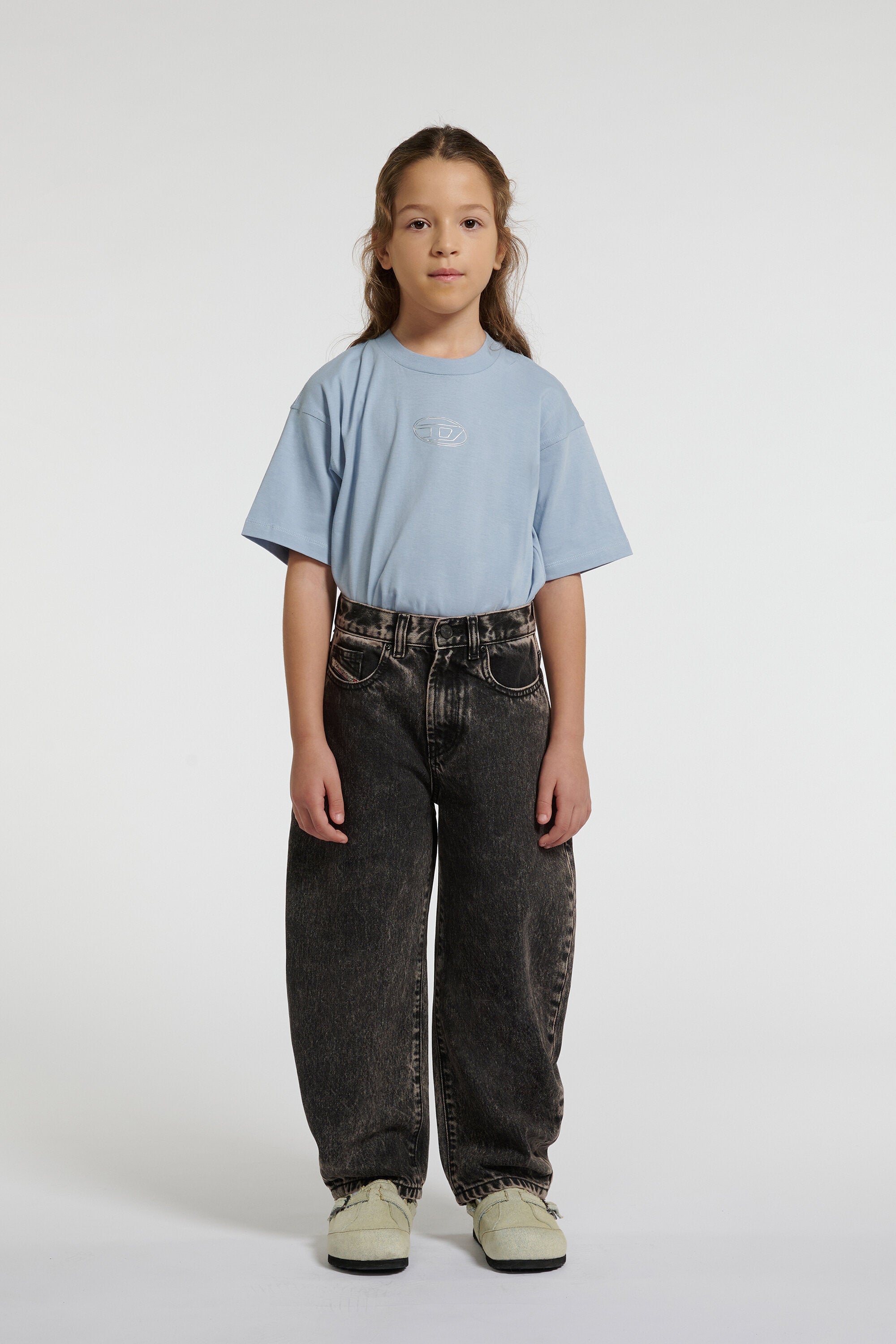 Jeans relaxed fit lavado gris - D-Milty