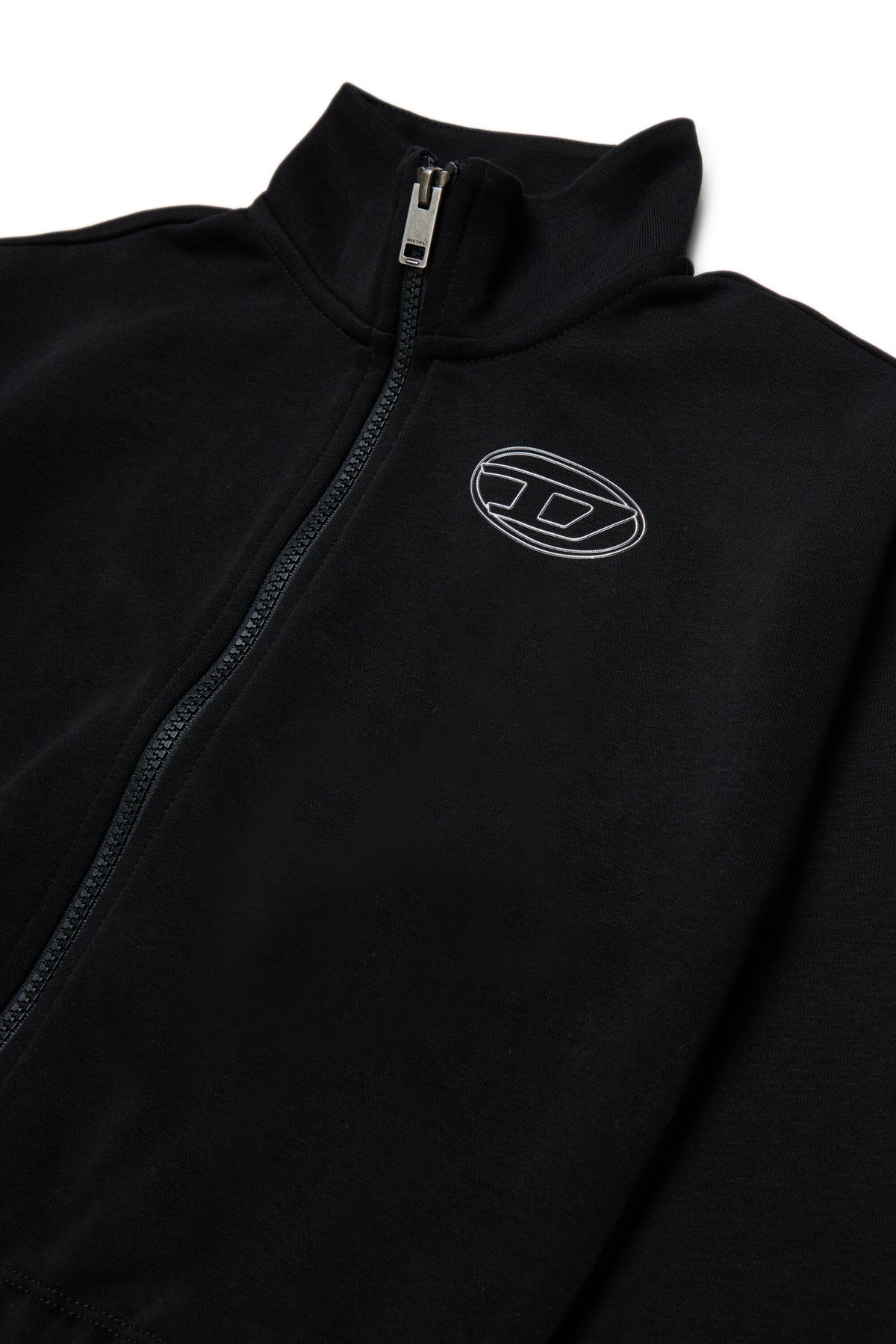 Sudadera con cremallera y logo