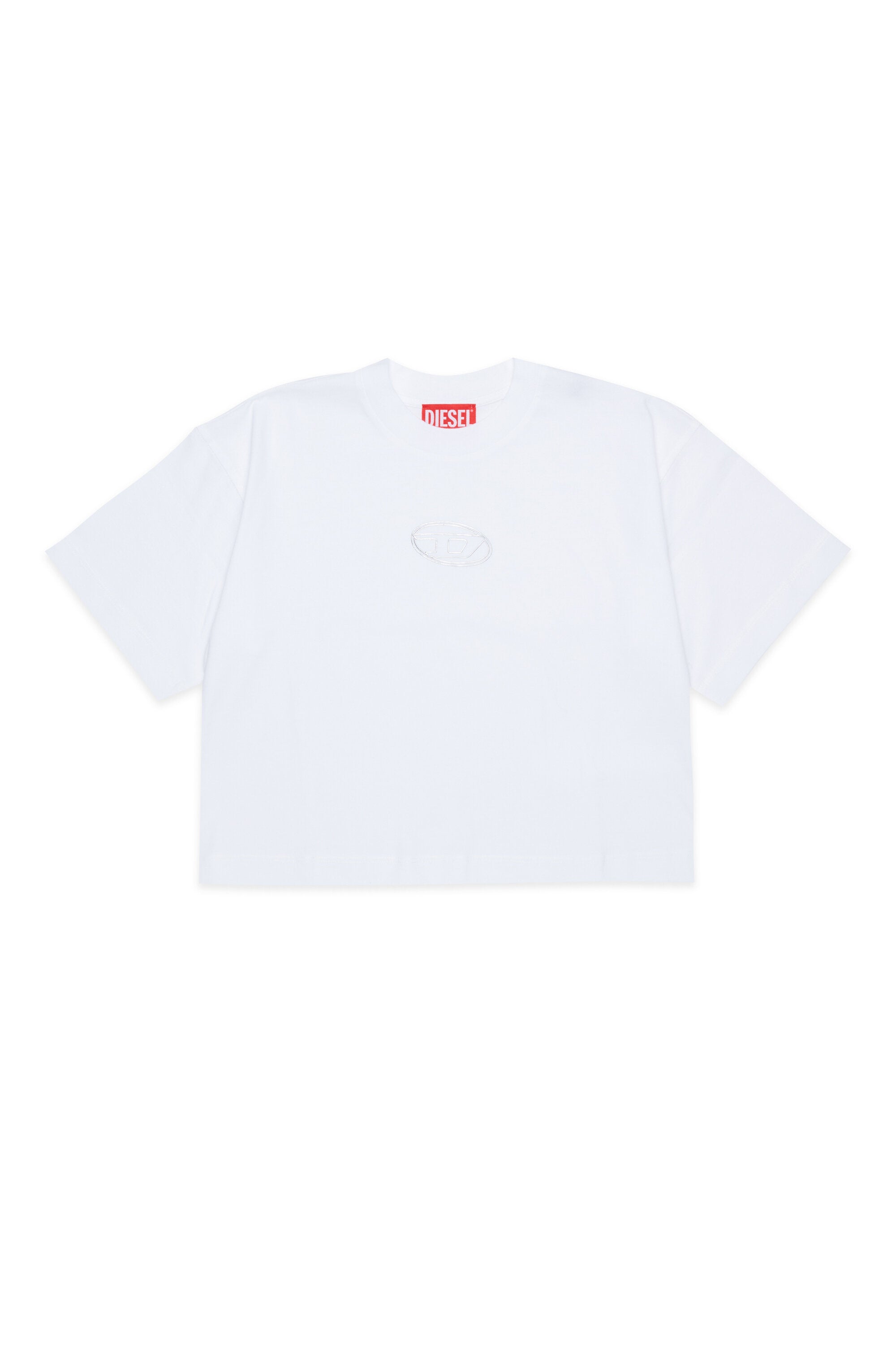 Camiseta con logo Oval D