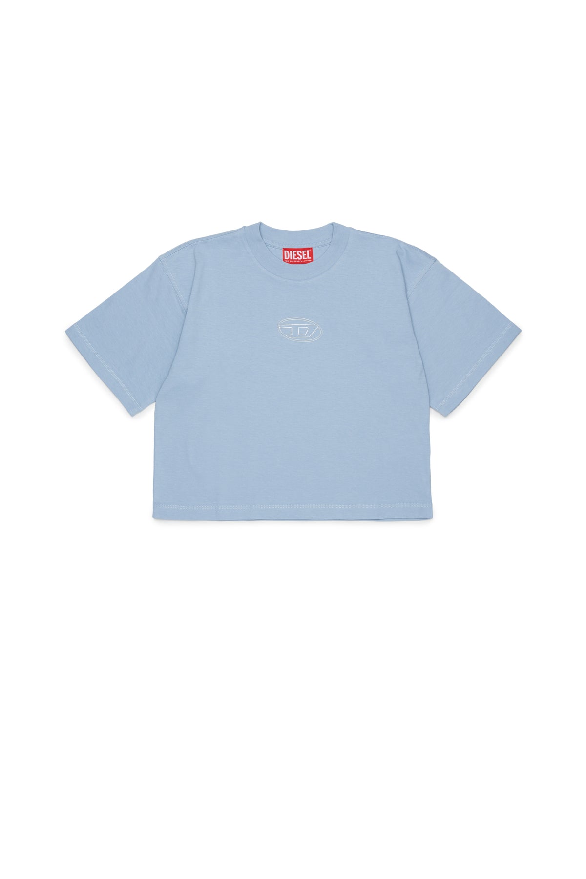 Camiseta con logo Oval D