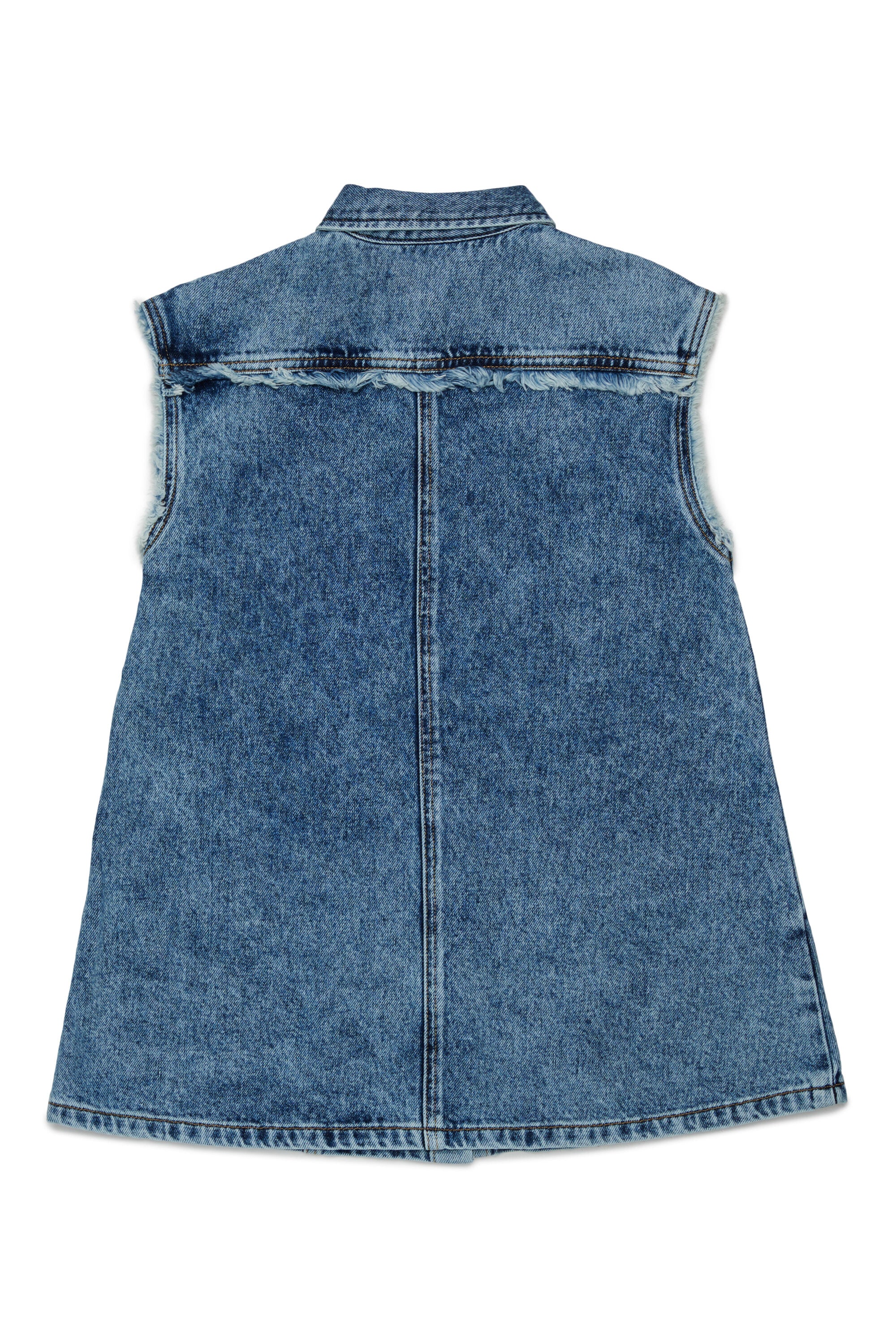 Vestido vaquero sin mangas