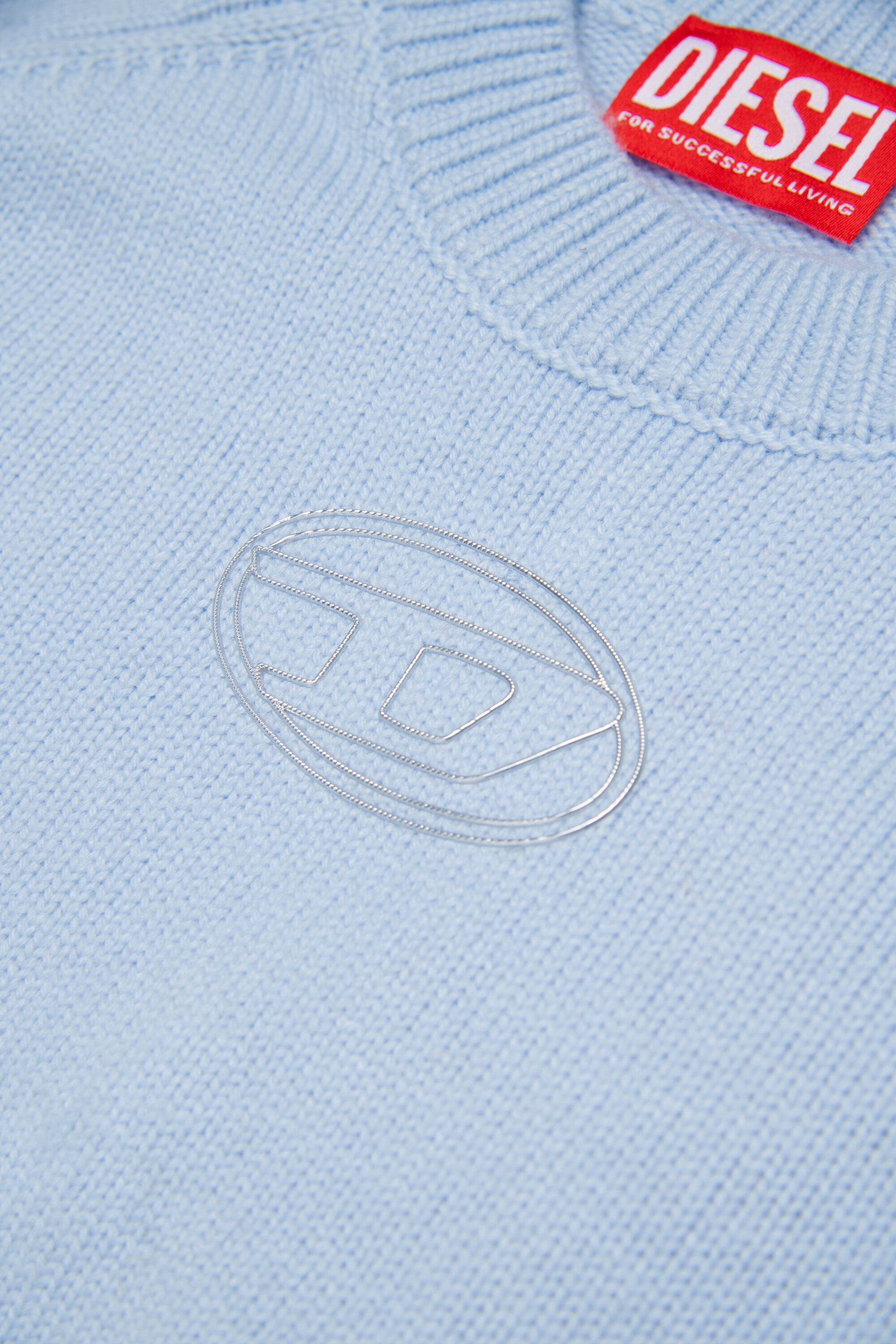 Jersey de cuello redondo con logo