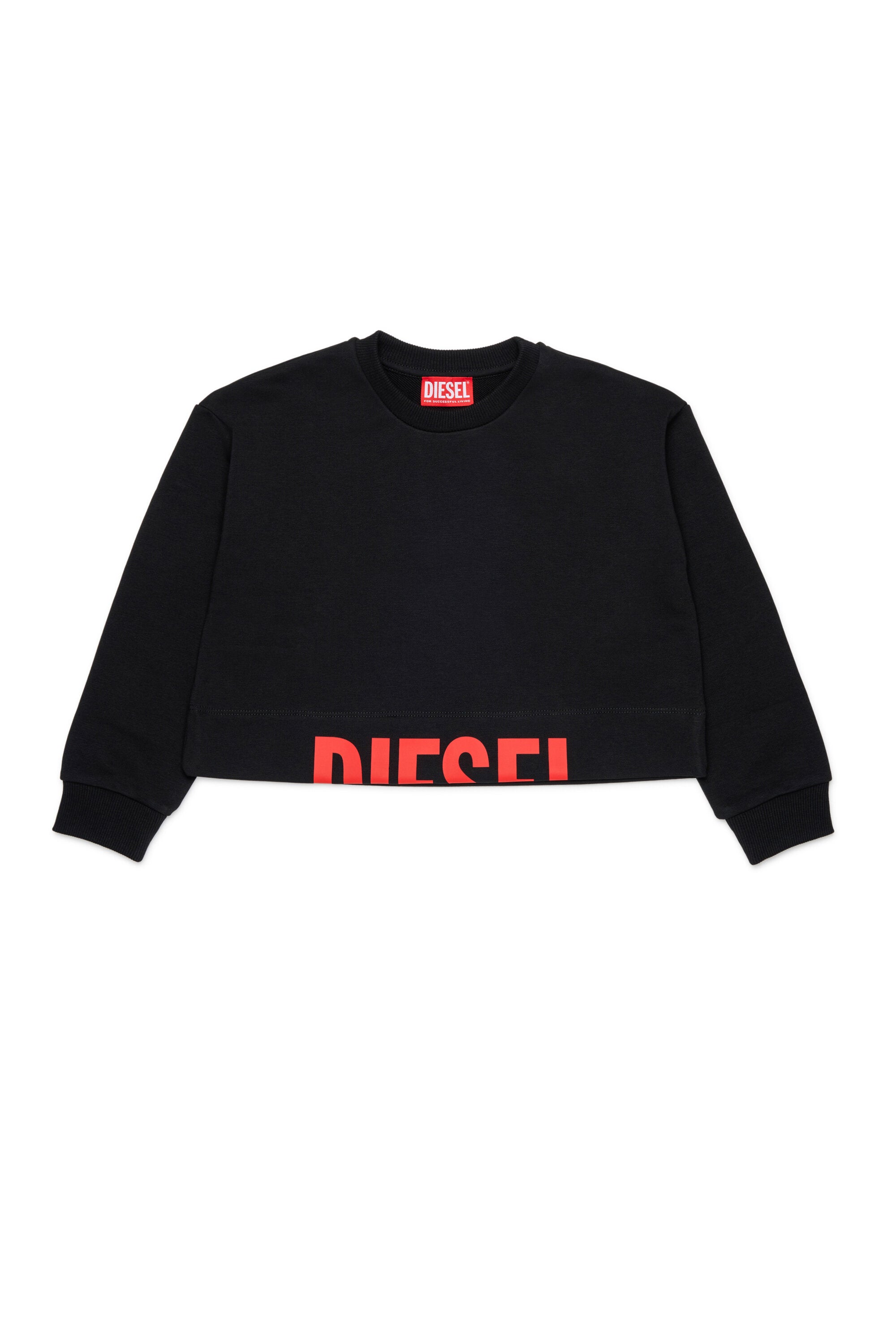 Sudadera de cuello redondo con logo