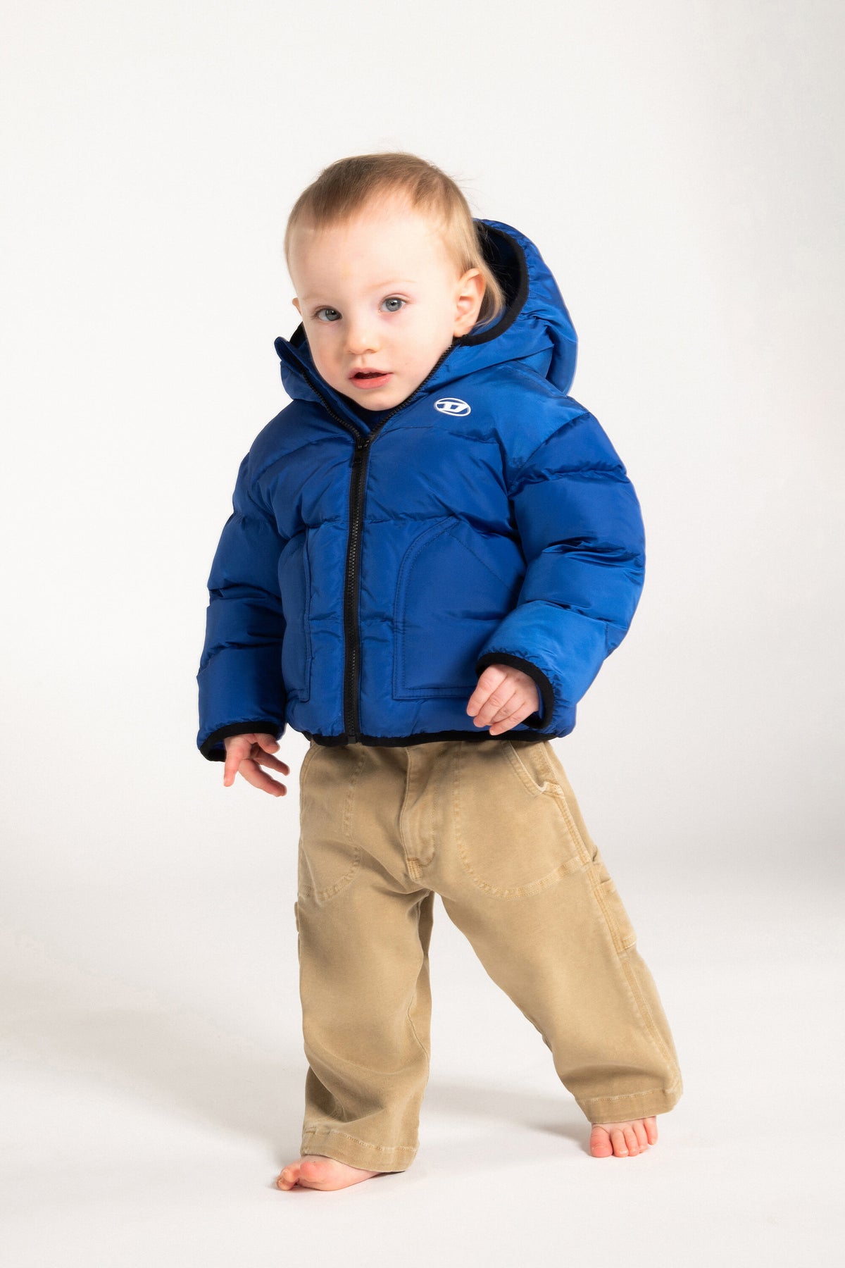 Pantalones cargo efecto terciopelo