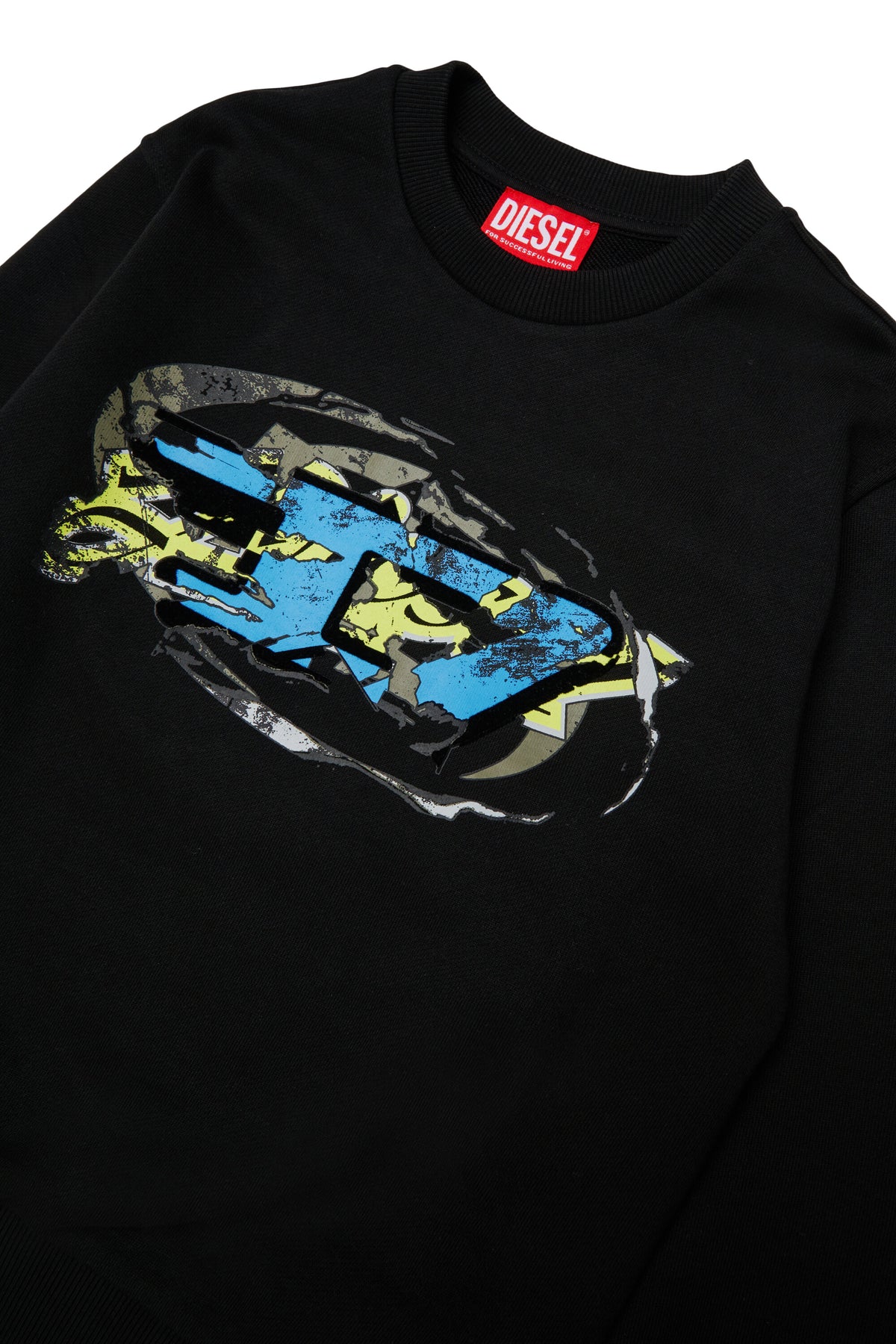 Sudadera de cuello redondo con logo