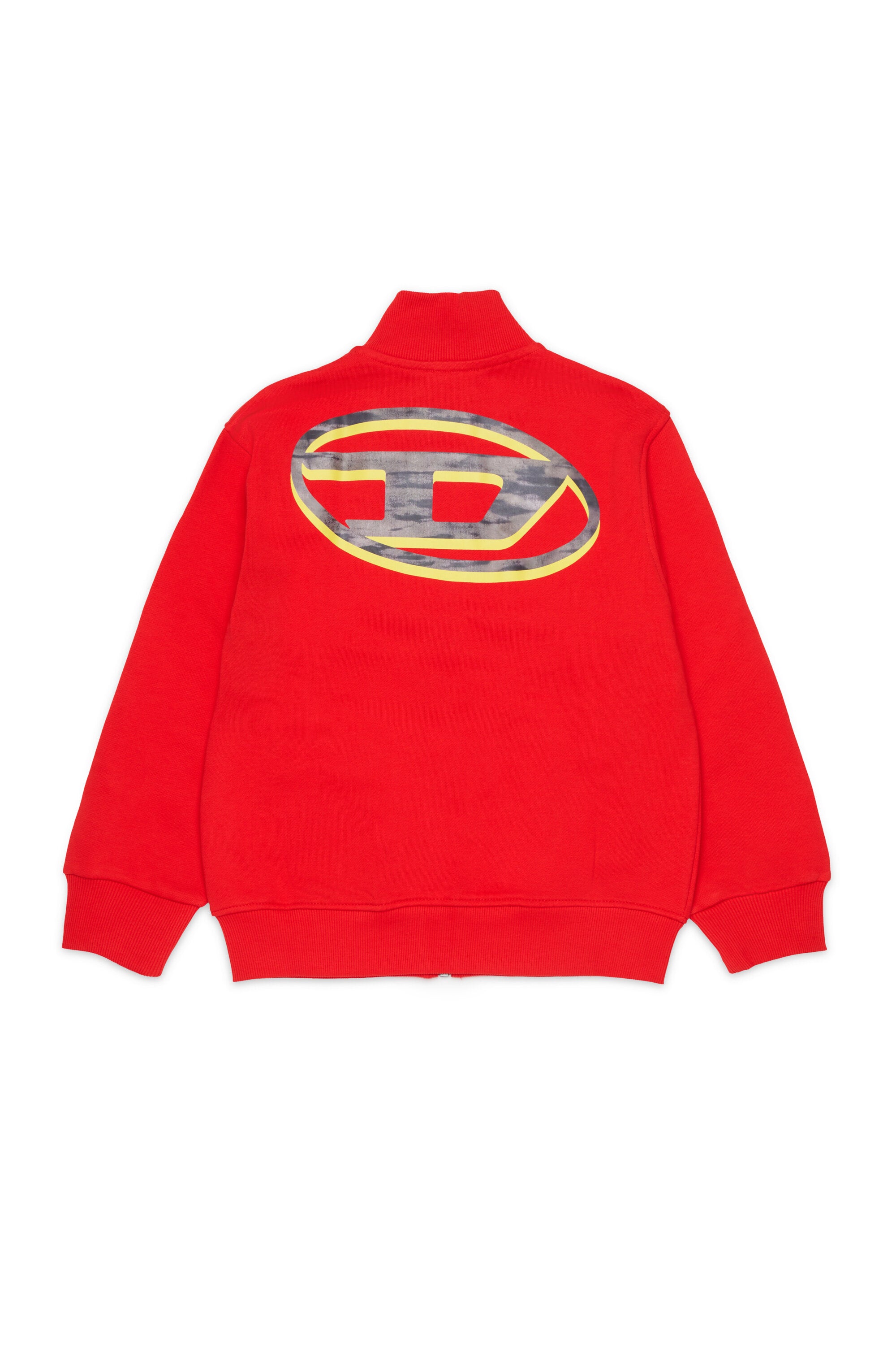 Sudadera con cremallera y logo