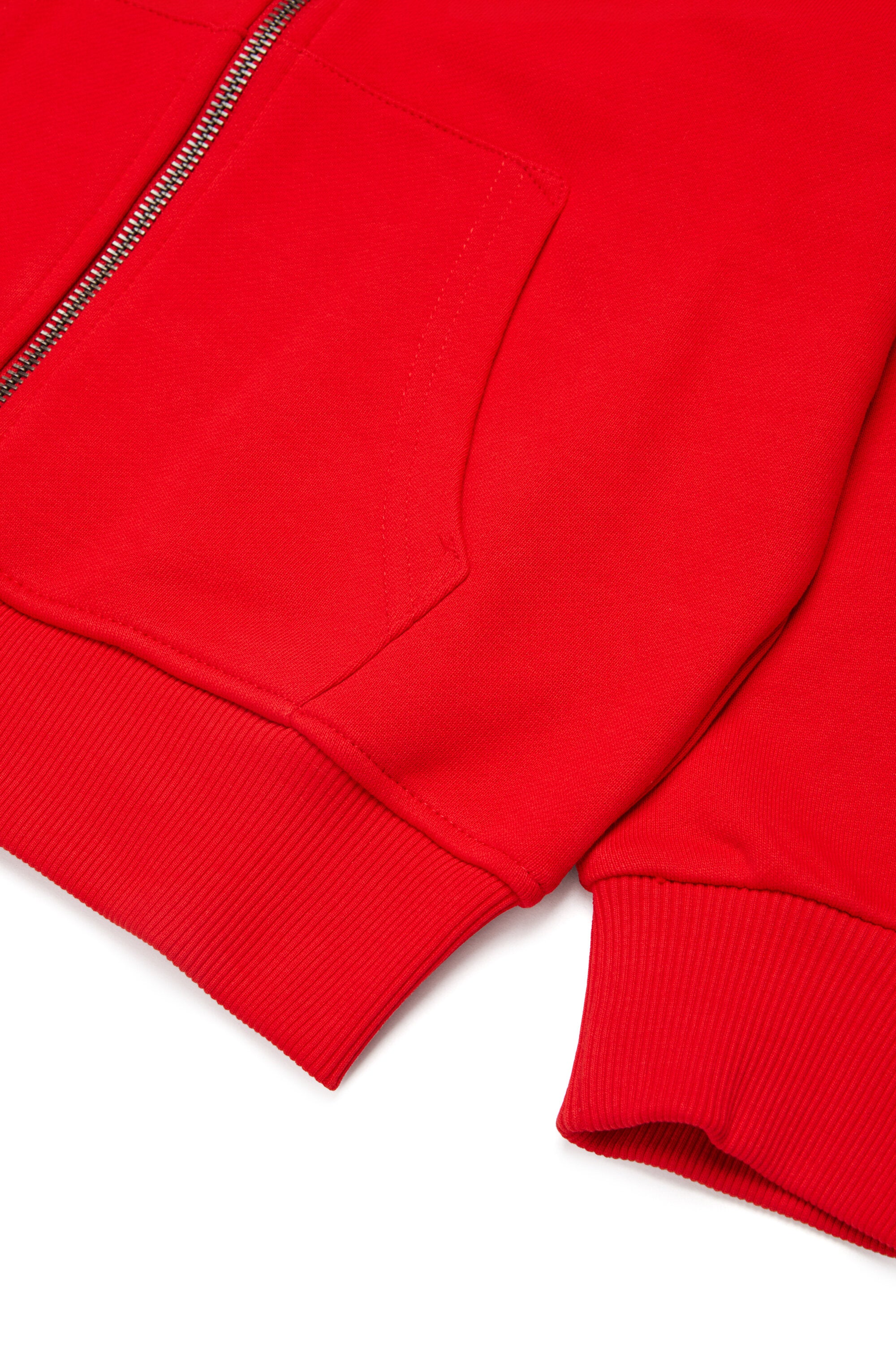 Sudadera con cremallera y logo