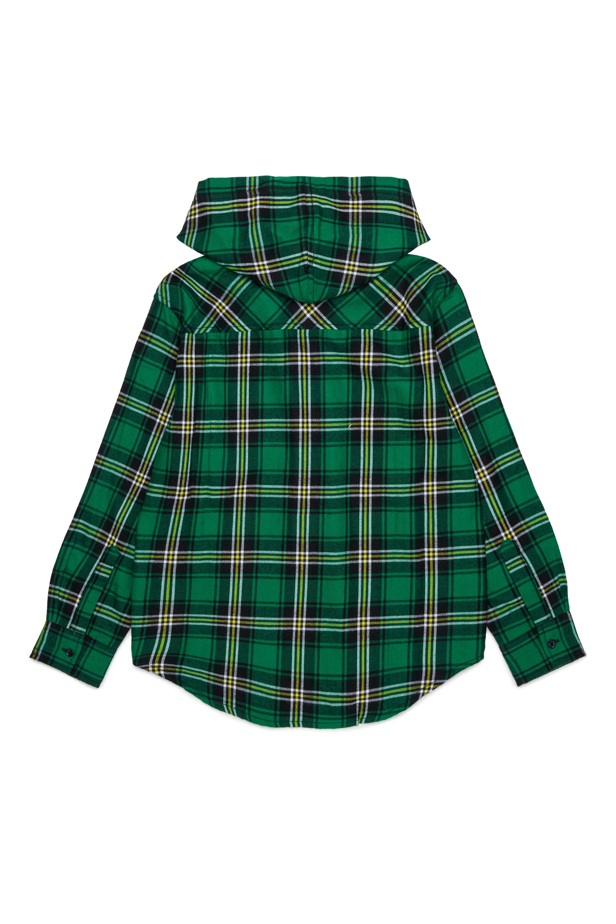 Camisa de cuadros con logo