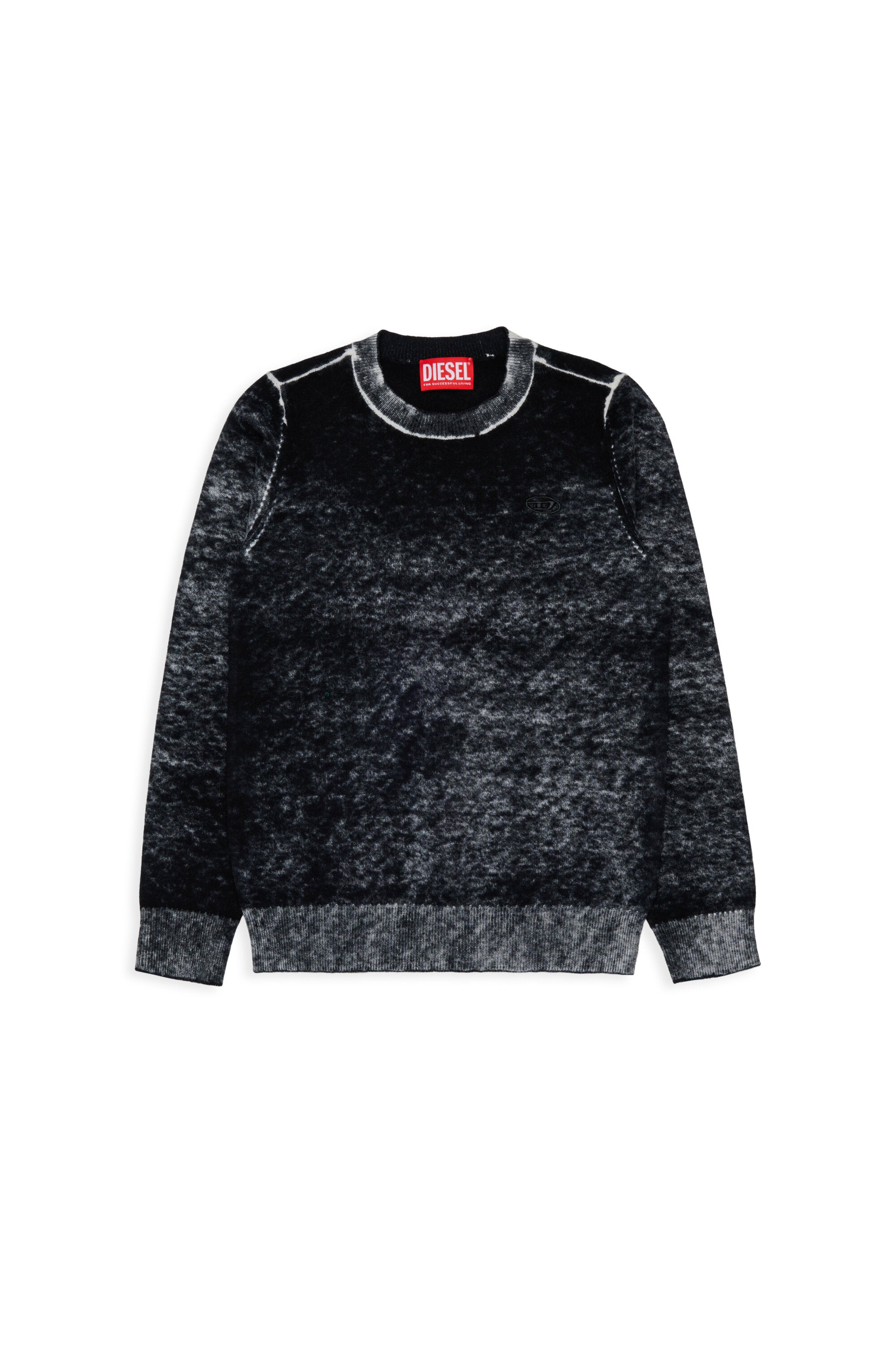 Jersey de cuello redondo con logo