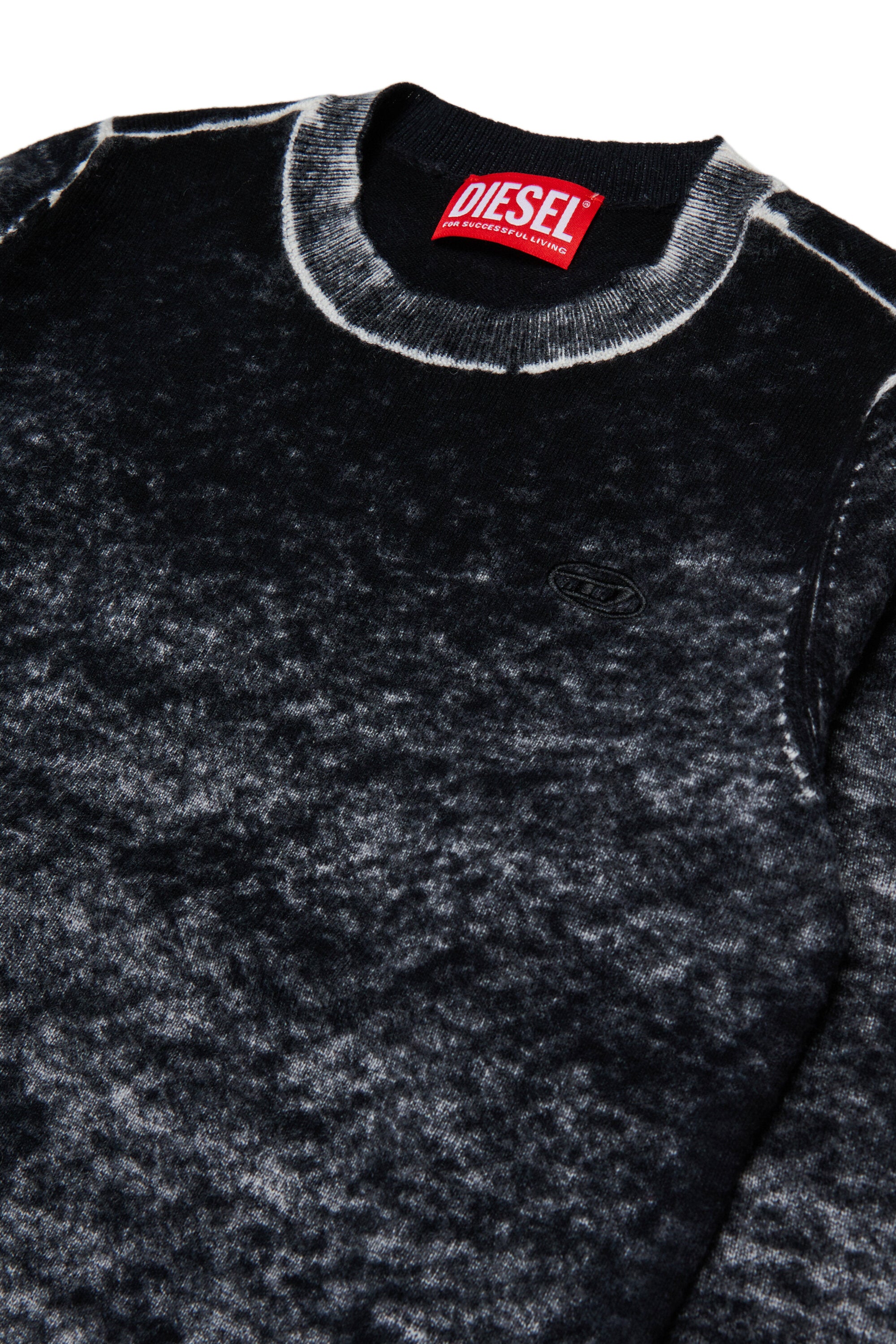 Jersey de cuello redondo con logo