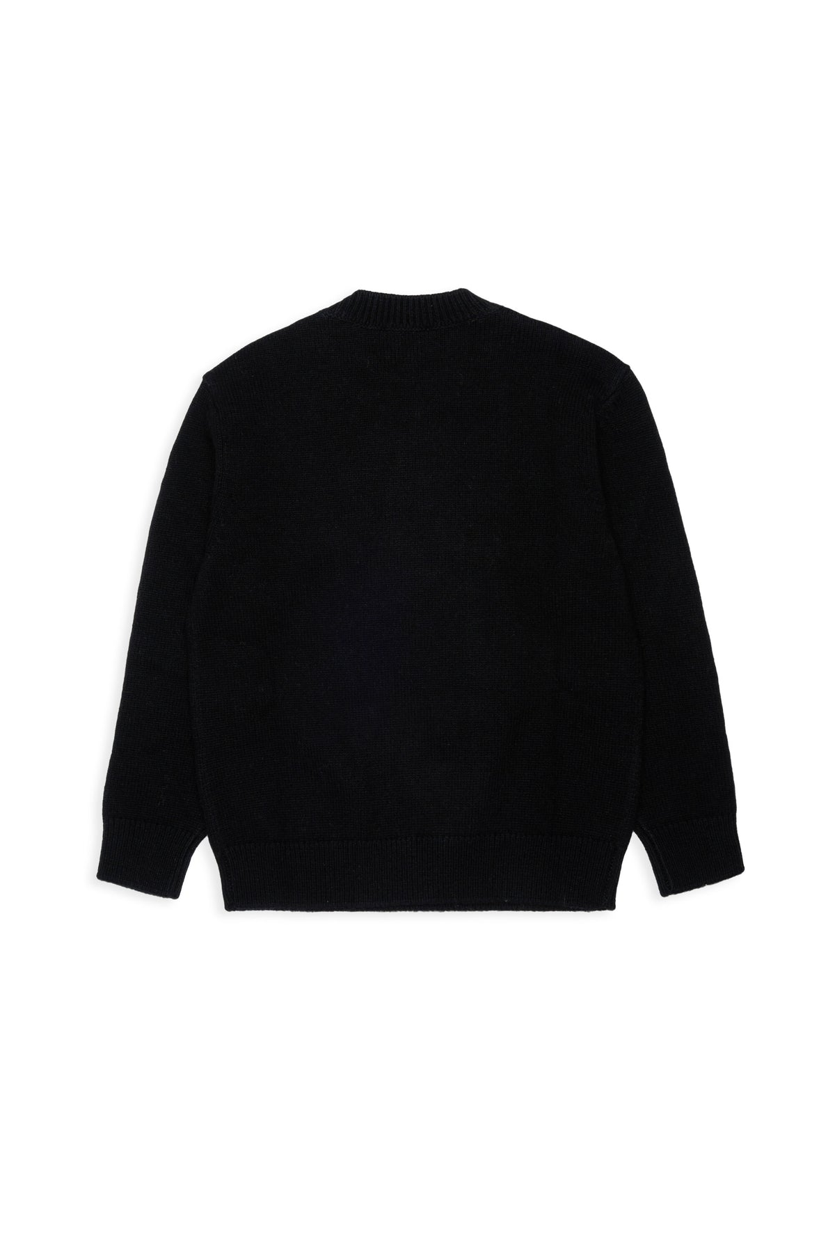 Crew-neck pullover with logo