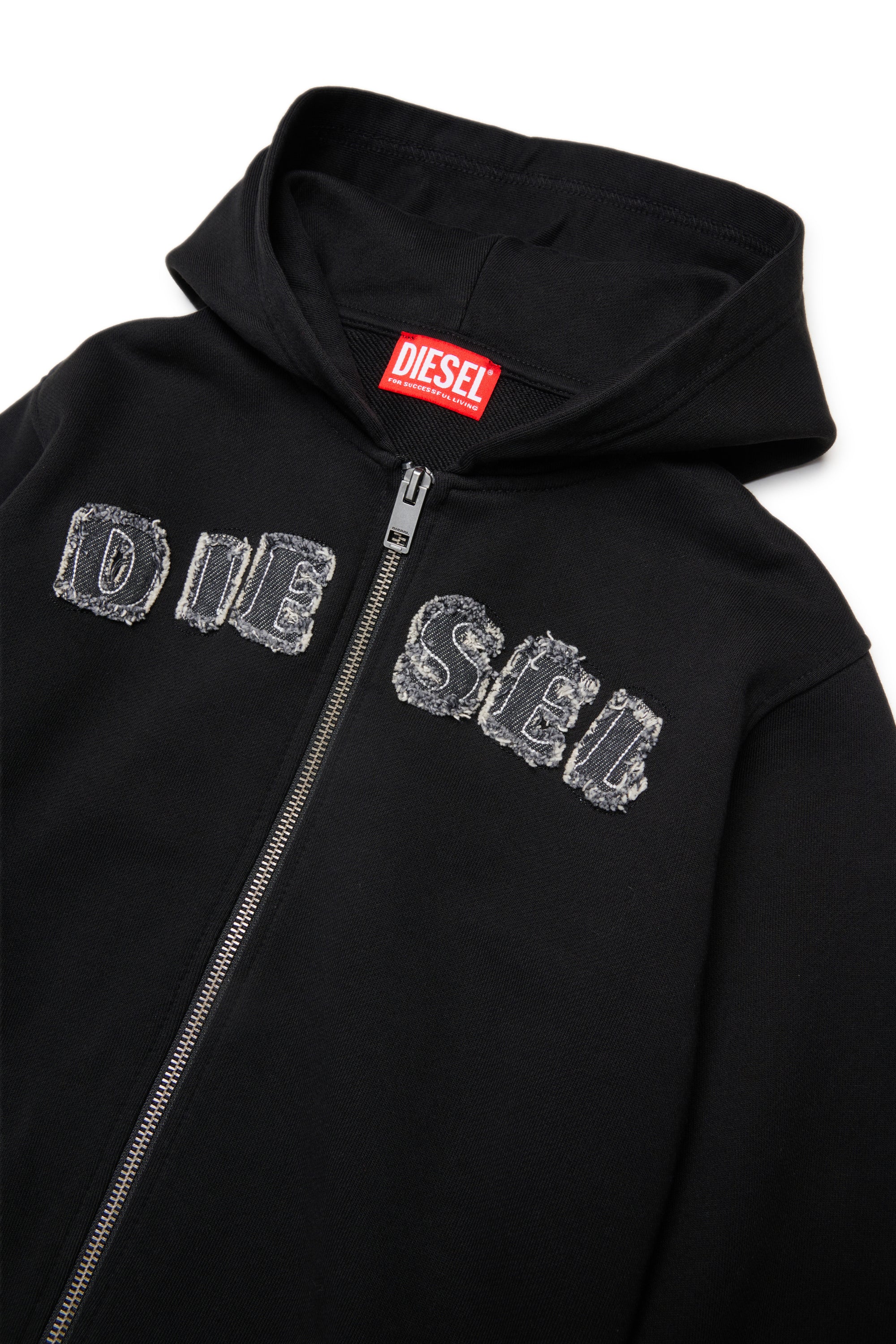Sudadera con cremallera y logo
