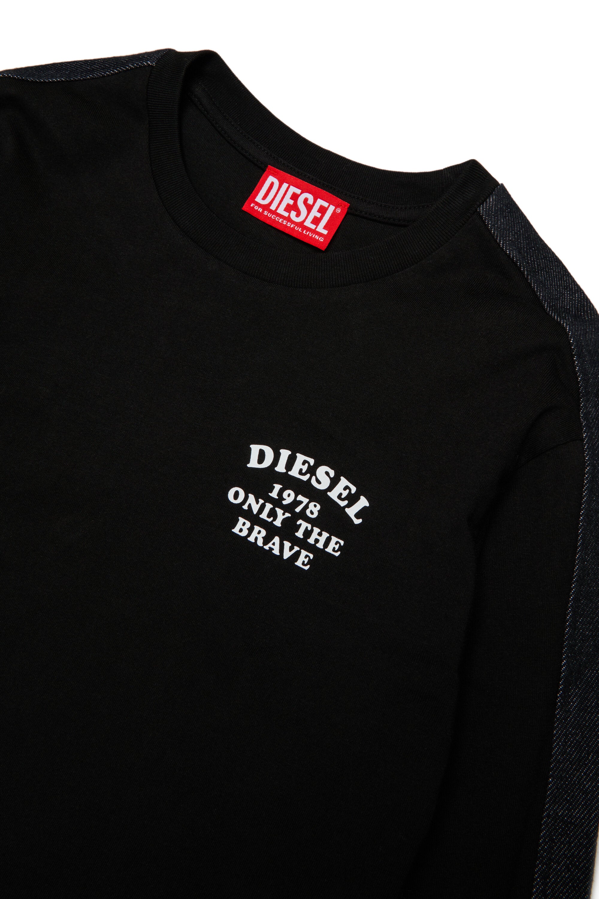 Camiseta de manga larga con logo
