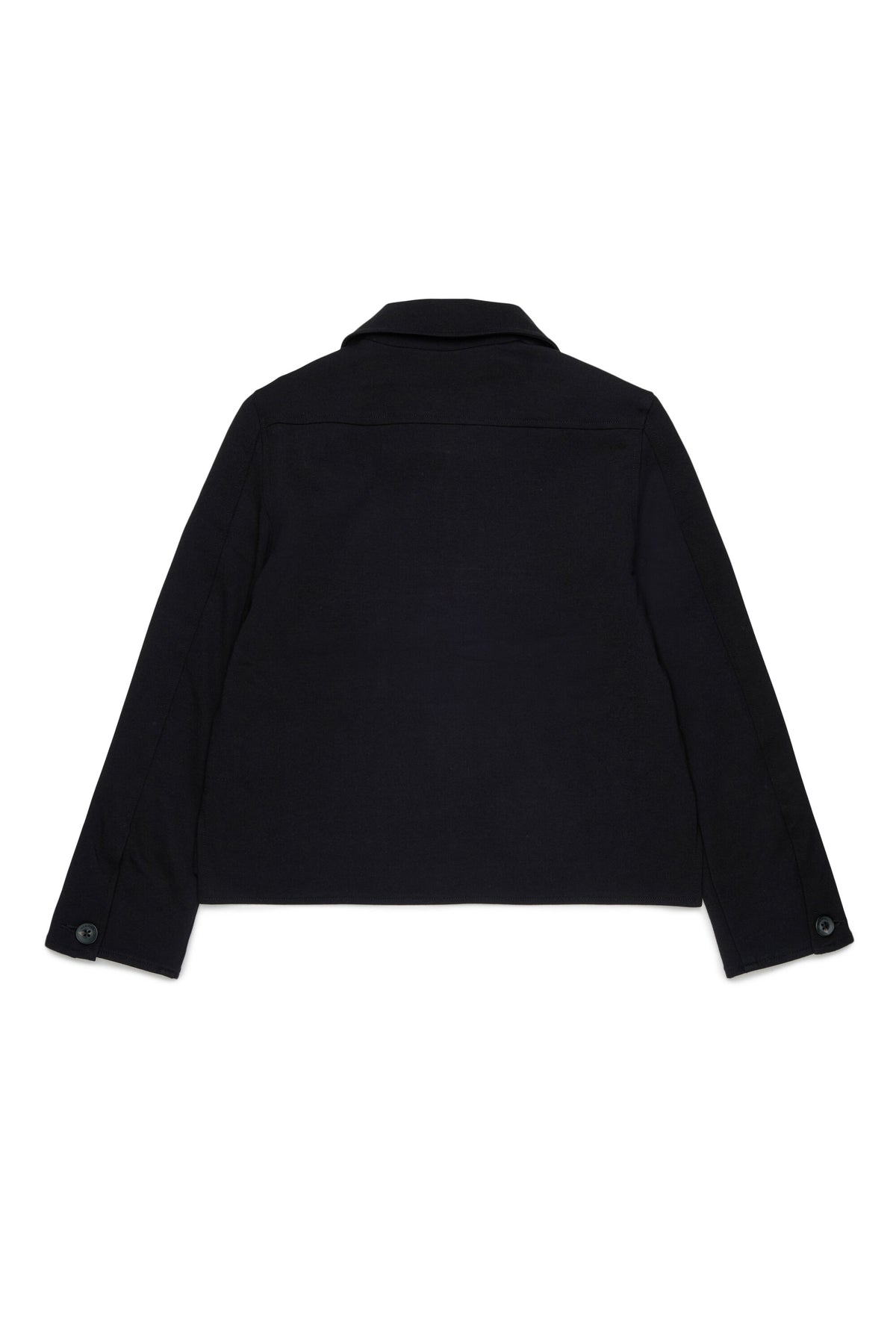 Knit jacket with logo