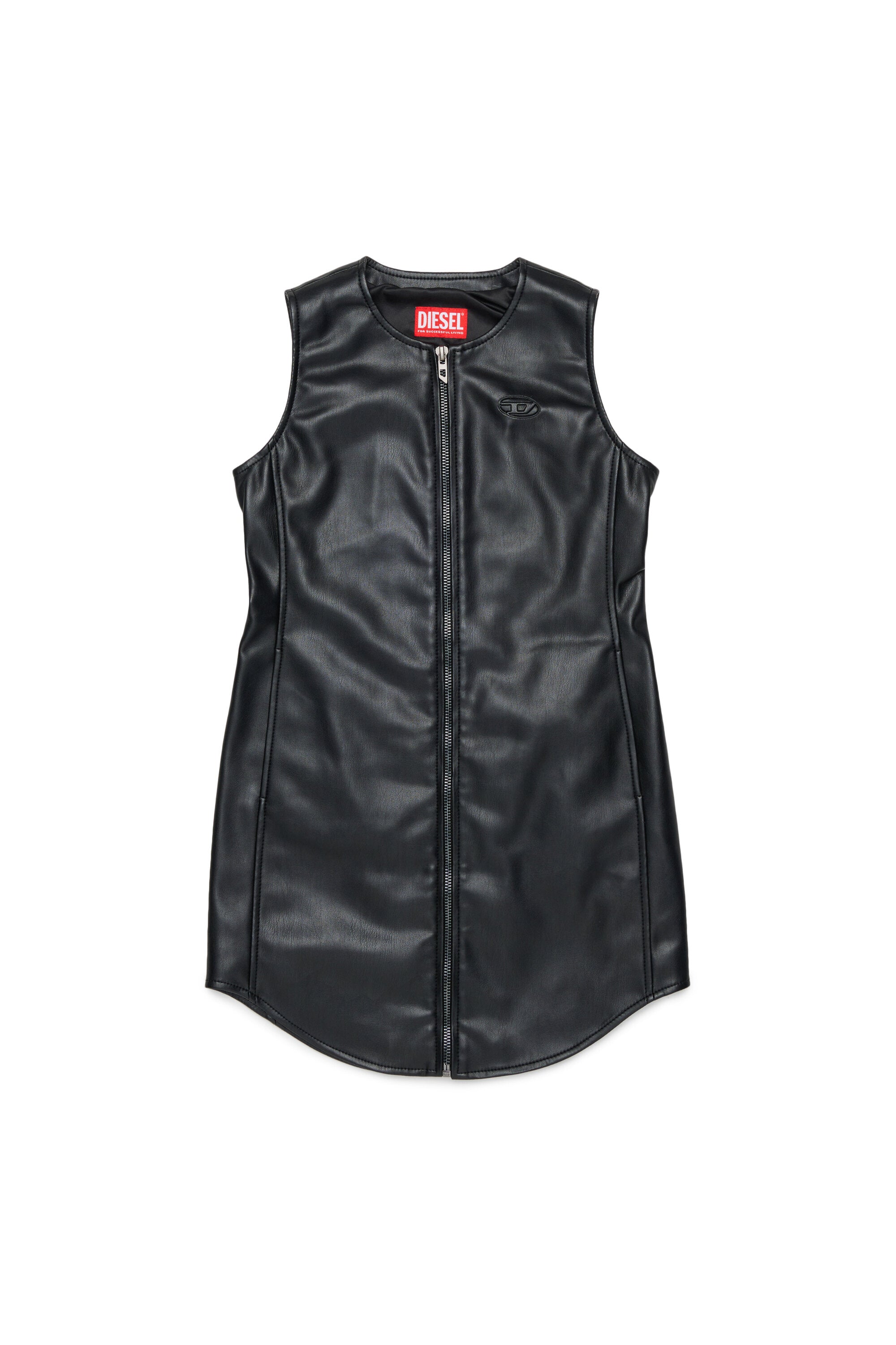 Vestido sin mangas con logo