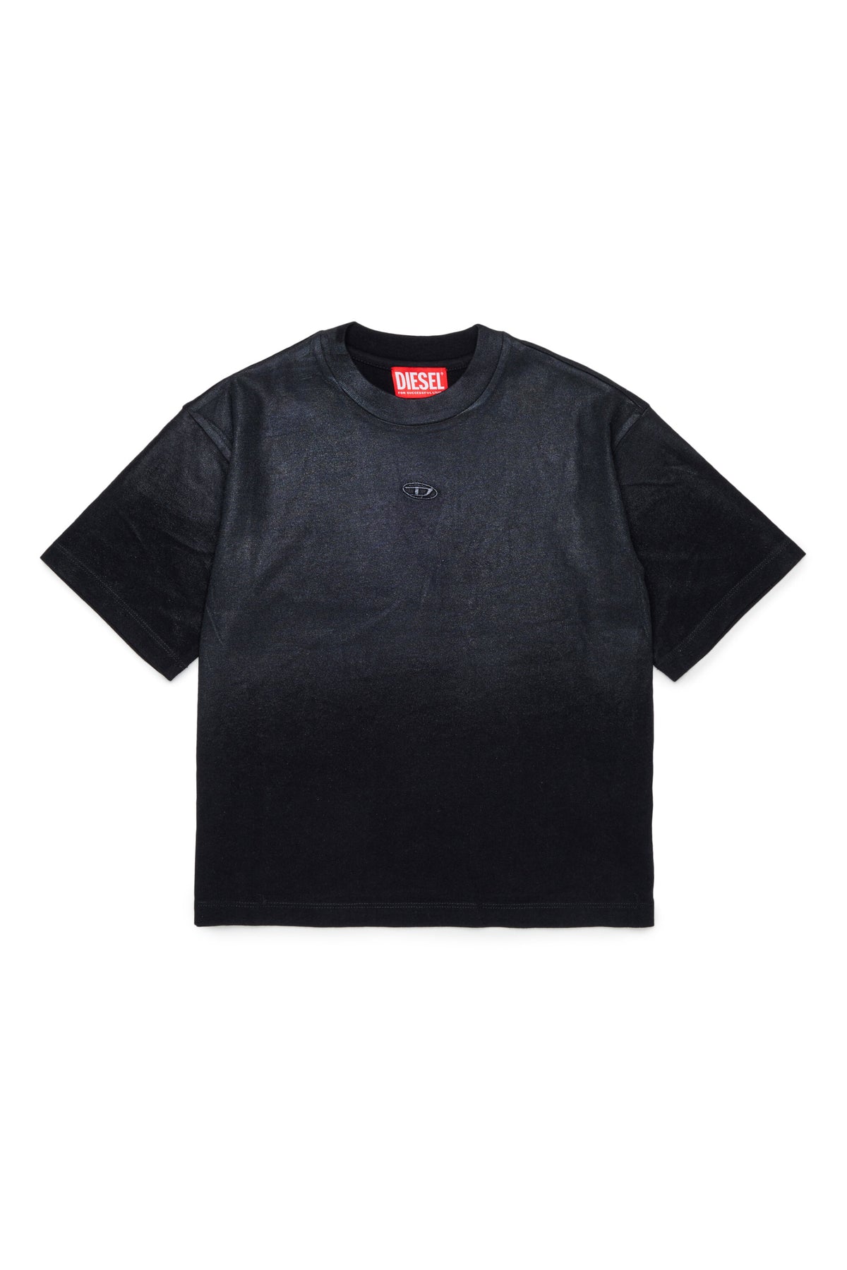 Camiseta de cuello redondo con logo