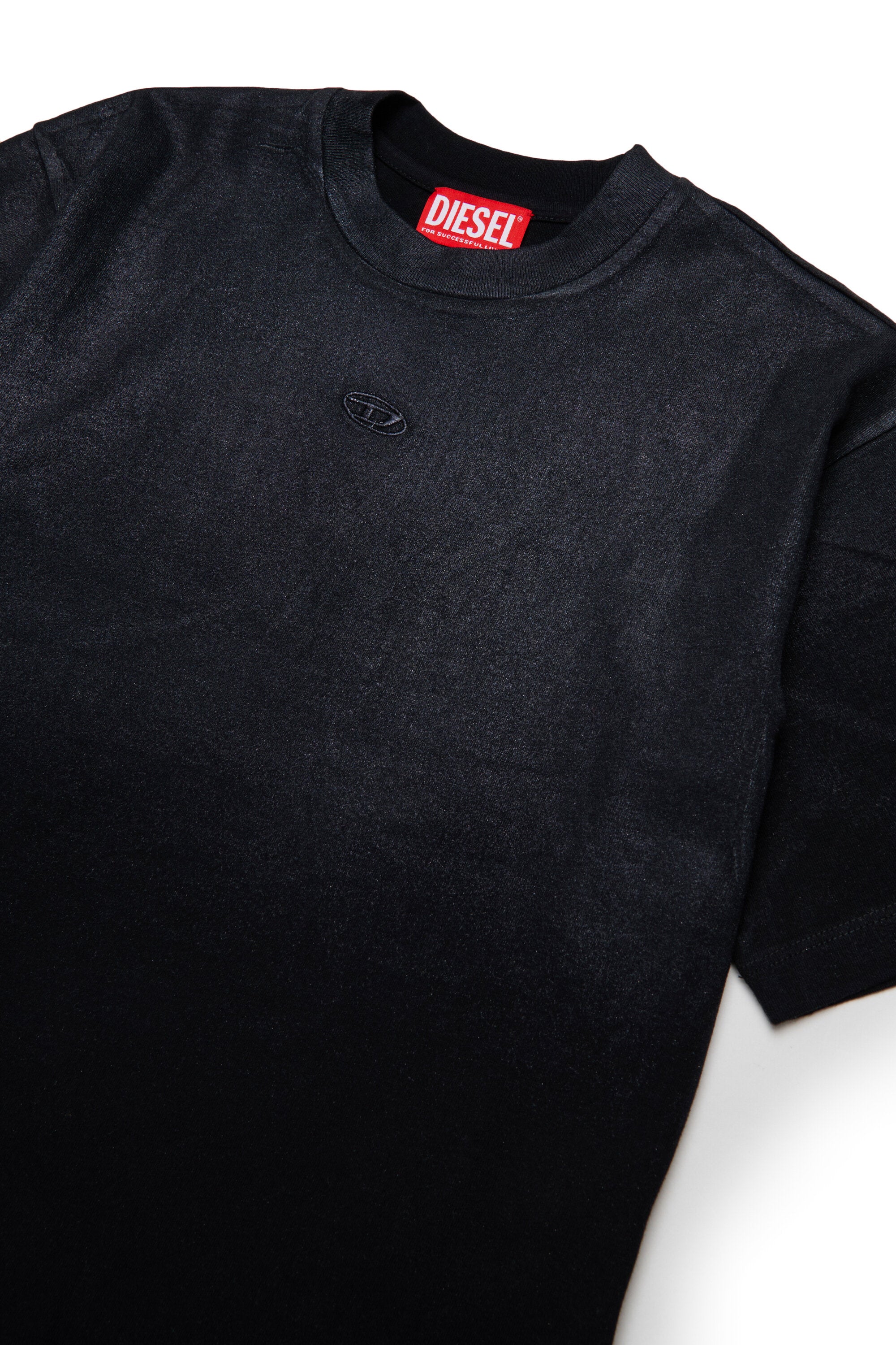 Camiseta de cuello redondo con logo