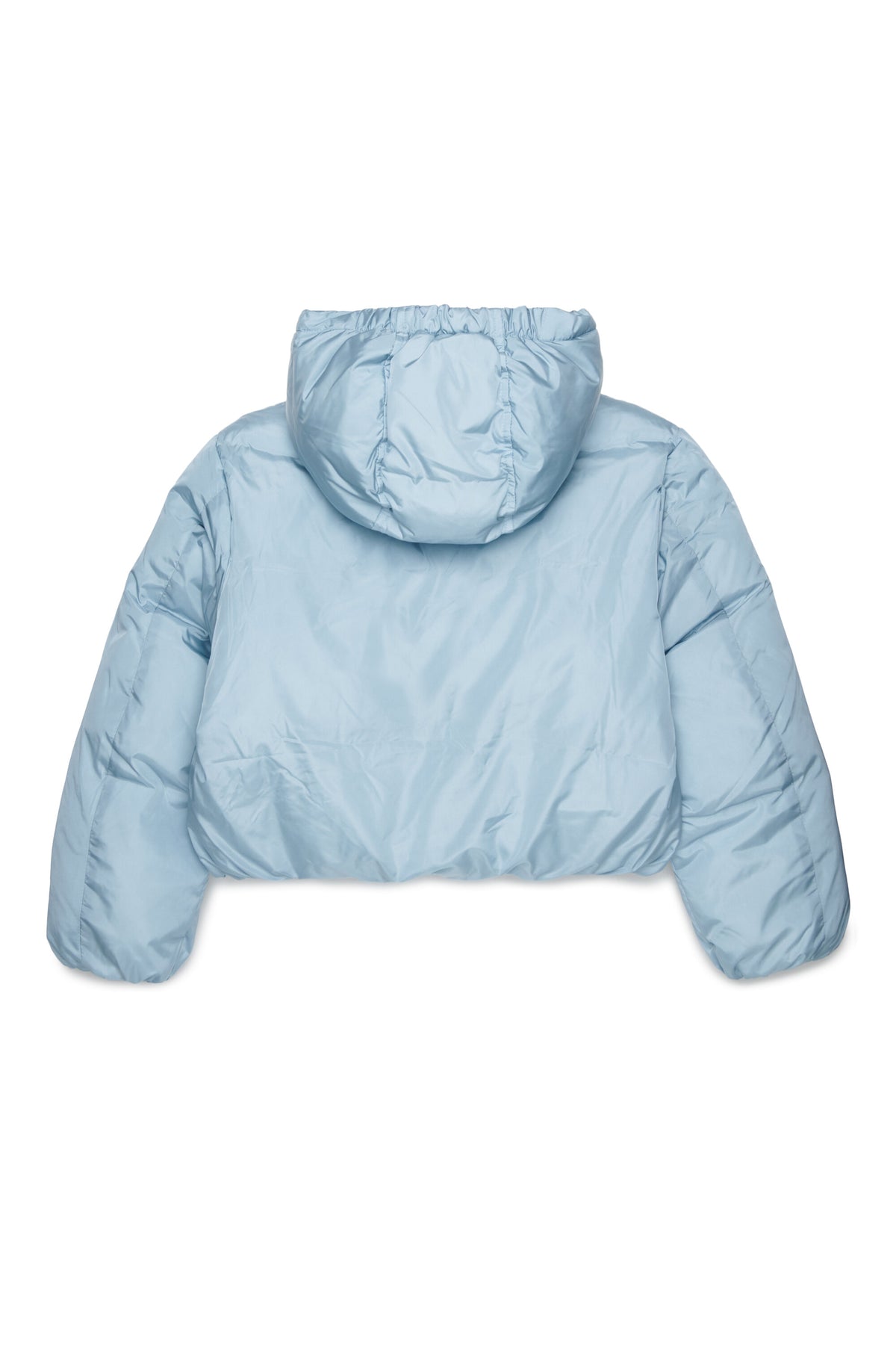 Chaqueta acolchada con logo estampado