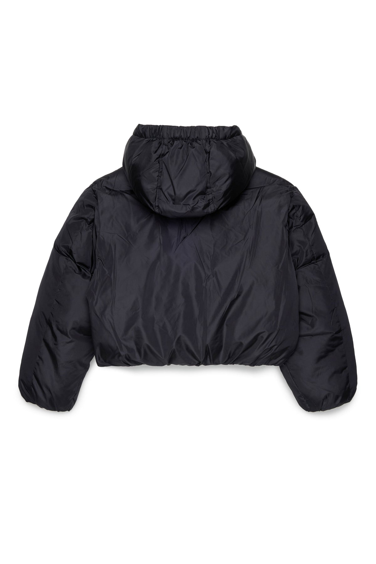 Chaqueta acolchada con logo estampado