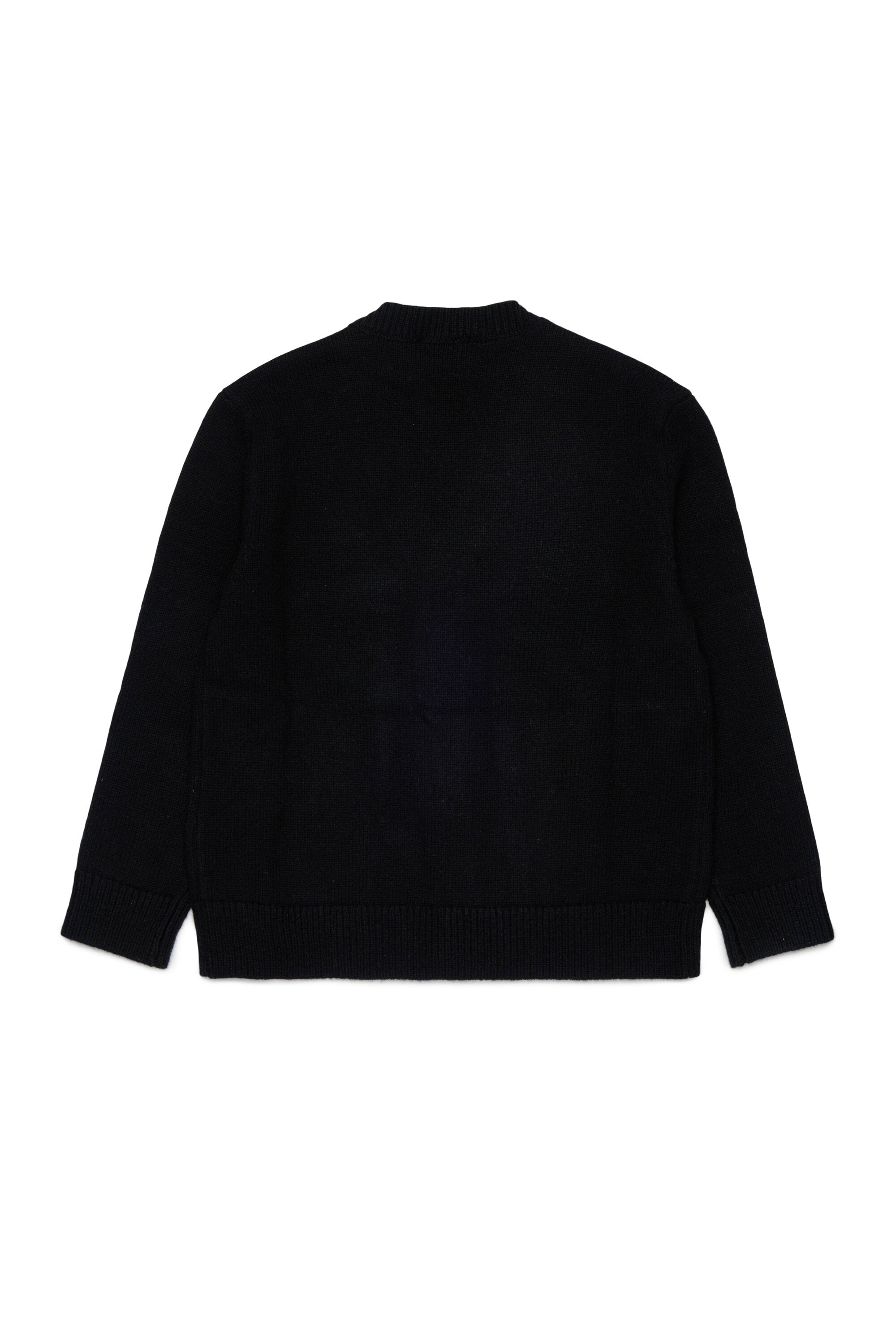 Knitted cardigan with logo