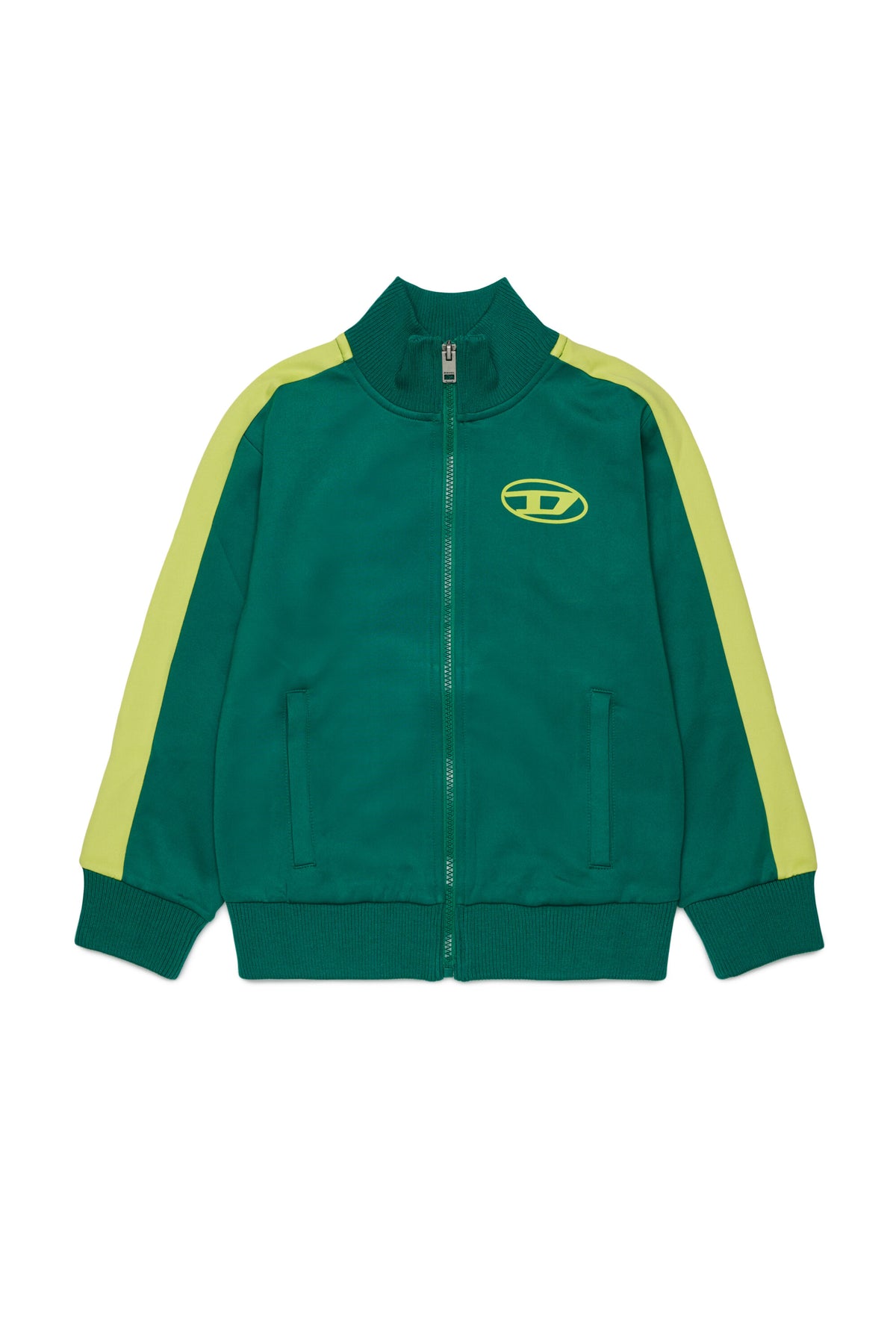Sudadera con cremallera y logo