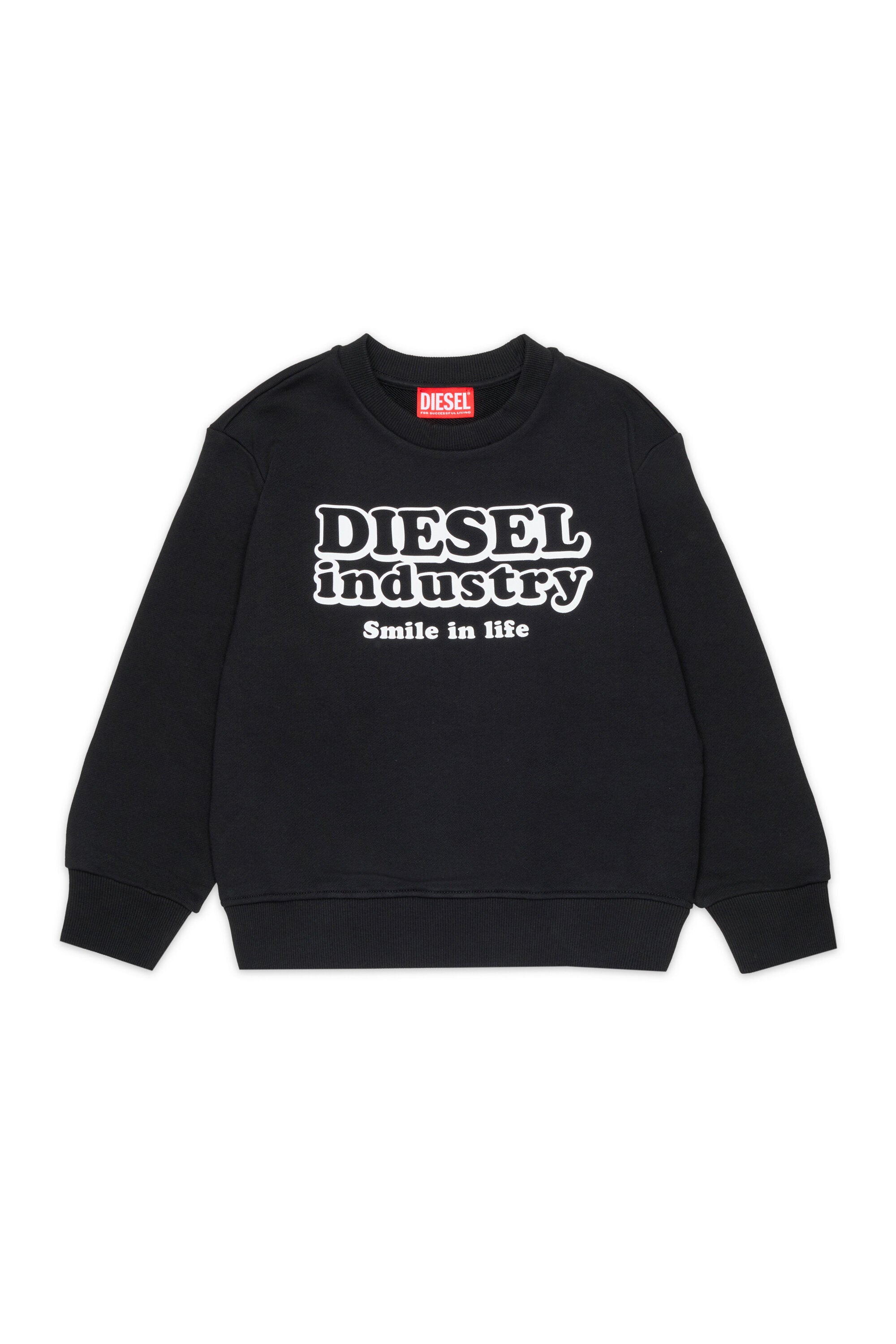 Sudadera de cuello redondo con logo