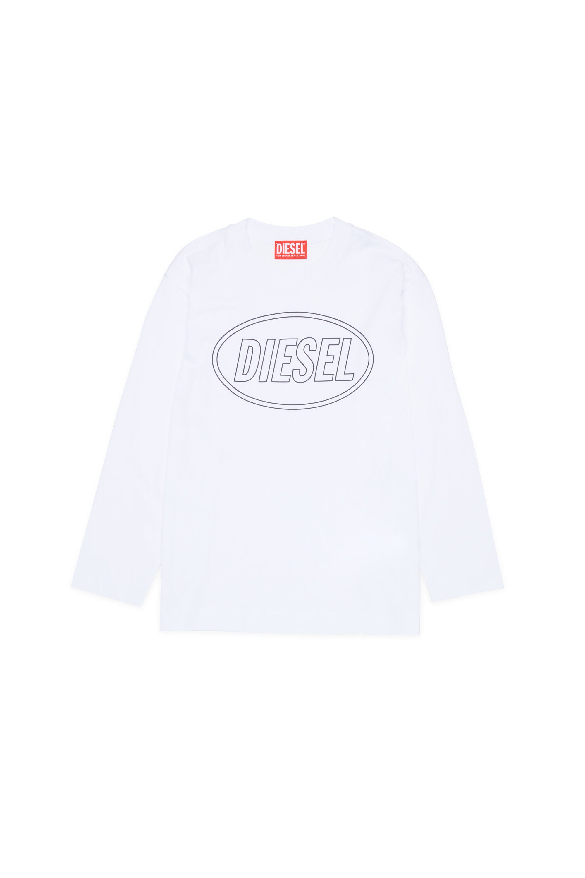 Camiseta de manga larga con logo