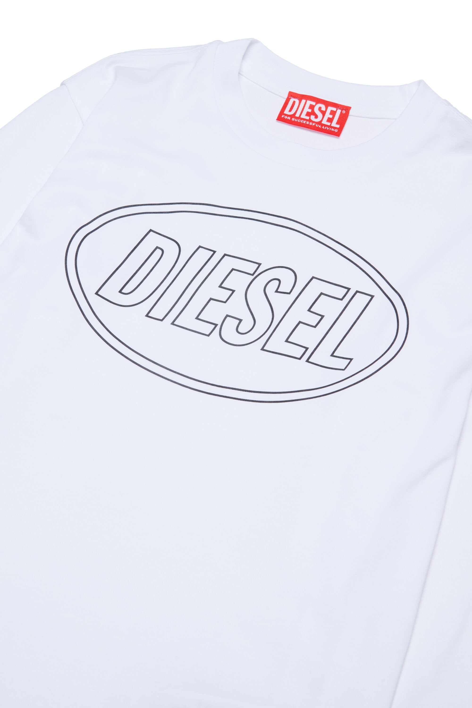 Camiseta de manga larga con logo