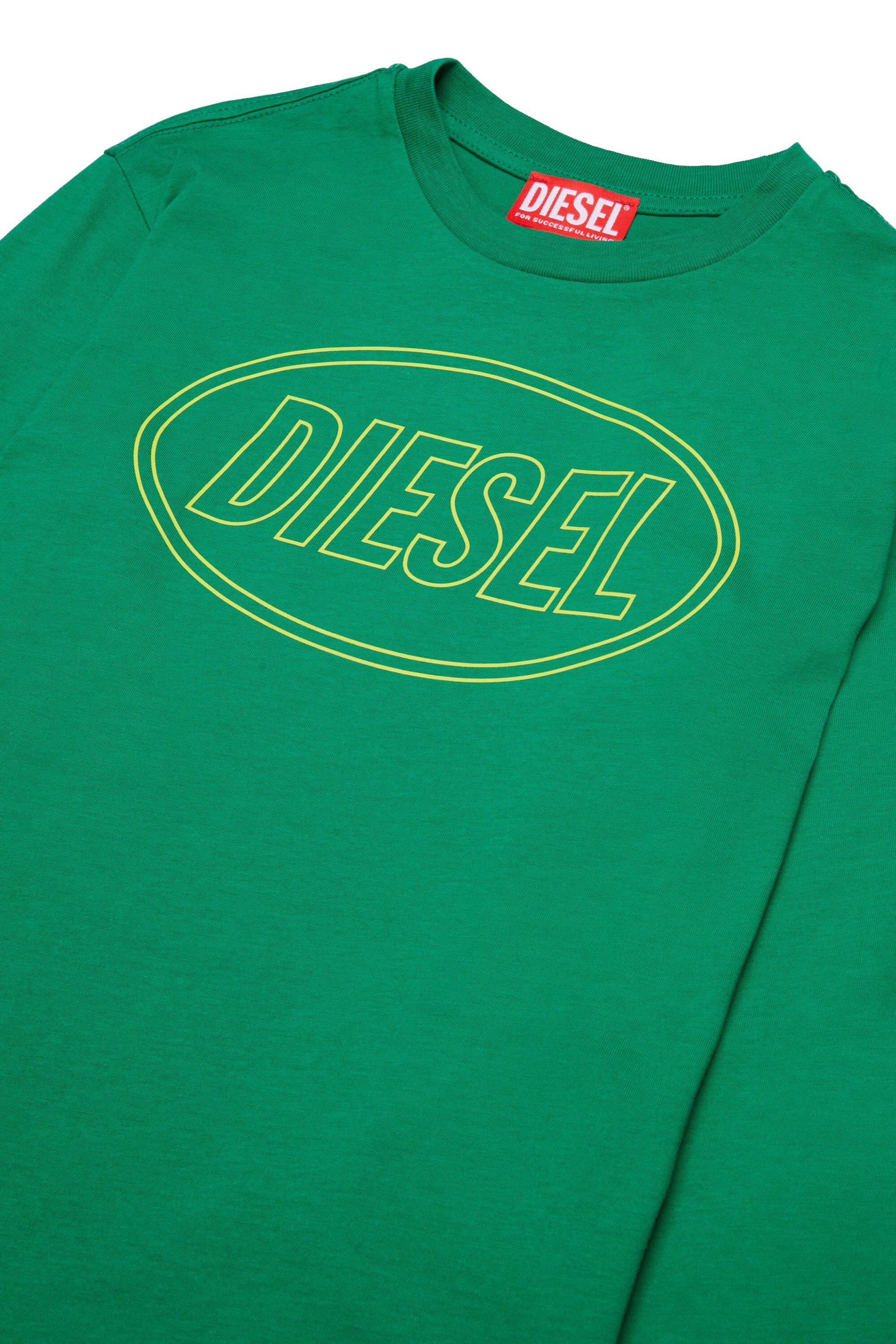 Camiseta de manga larga con logo