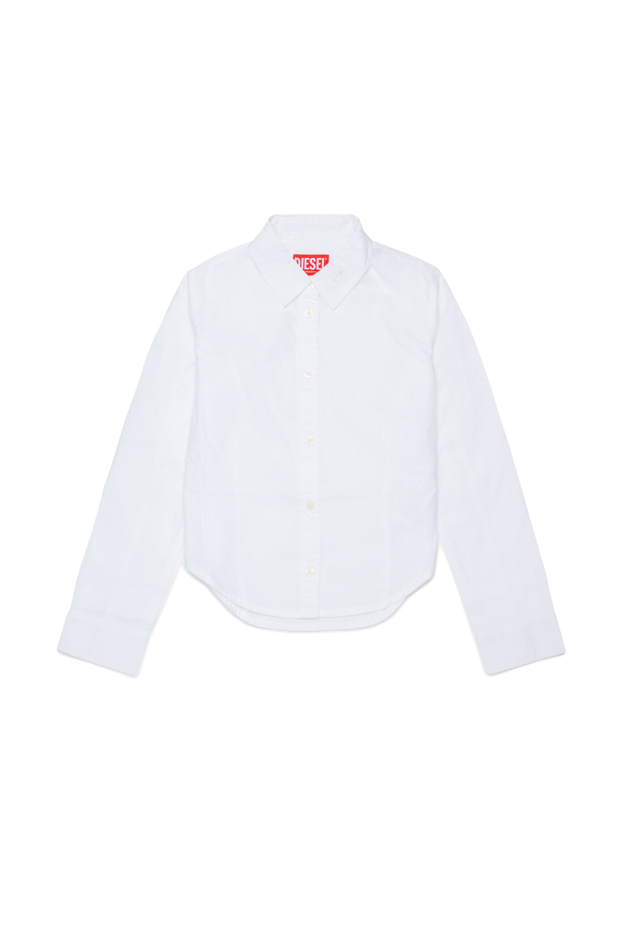 Long-sleeve shirt with logo