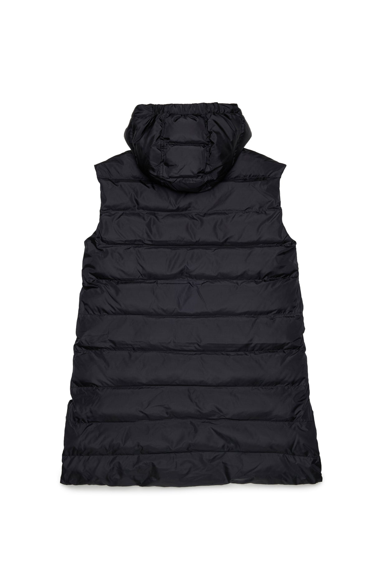 Padded jacket with printed logo