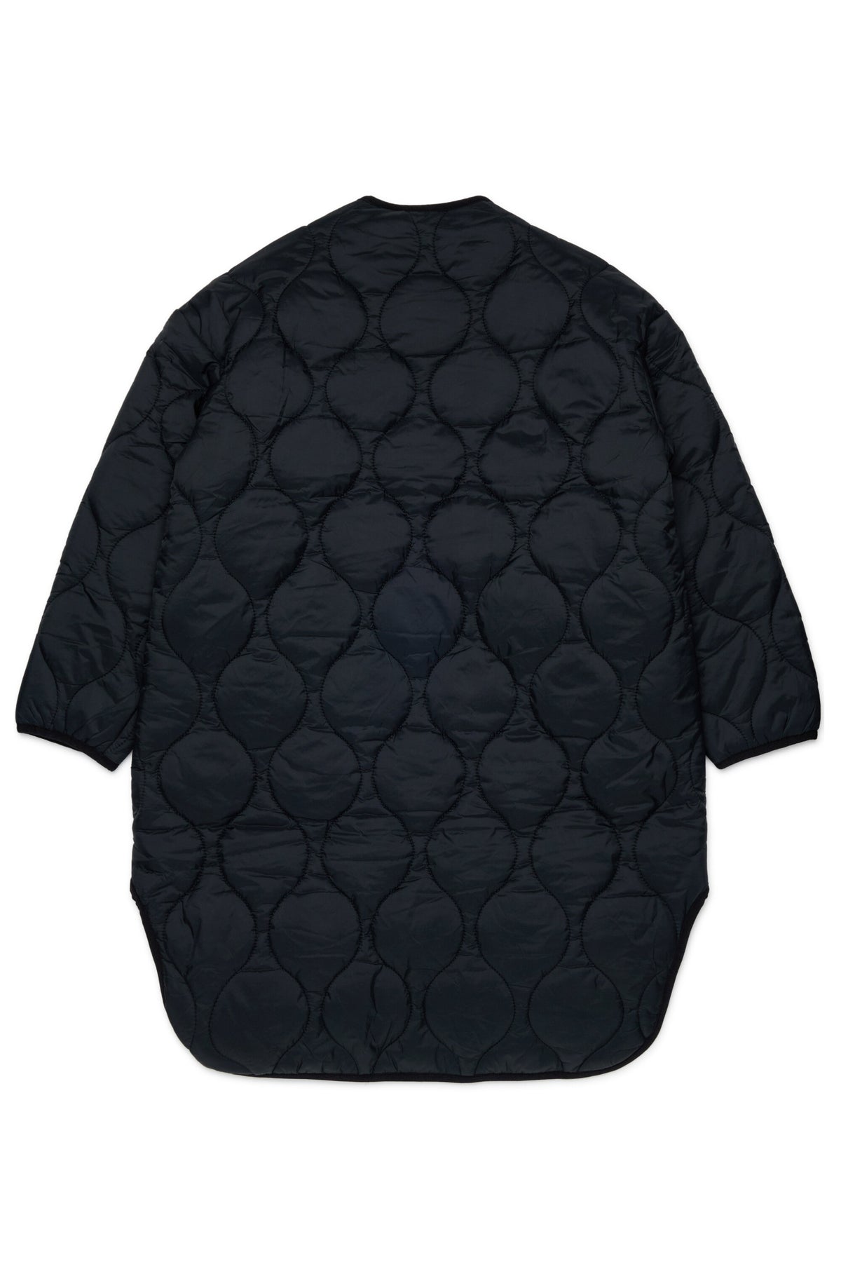 Chaqueta acolchada con logo estampado