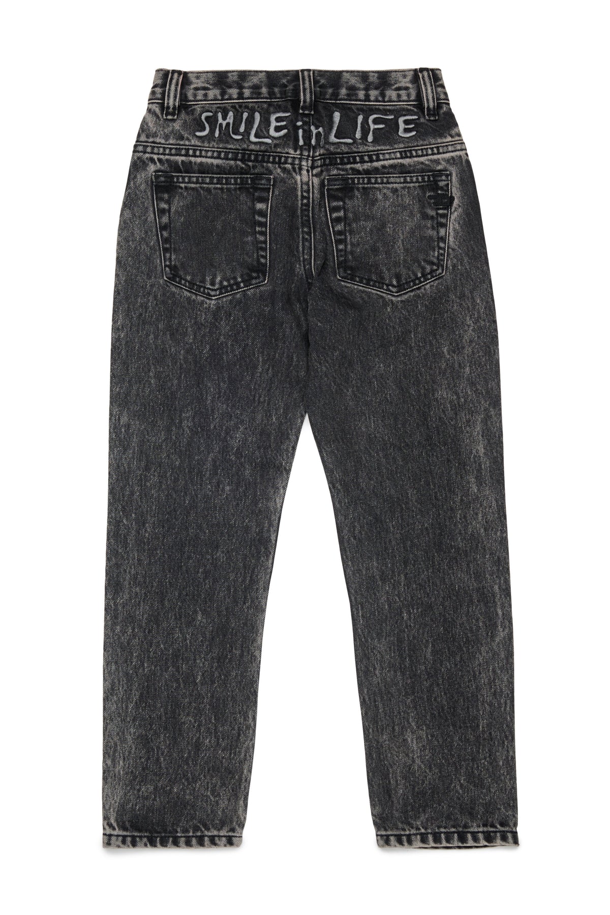 Jeans corte regular en lavado negro - 2020 D-Viker