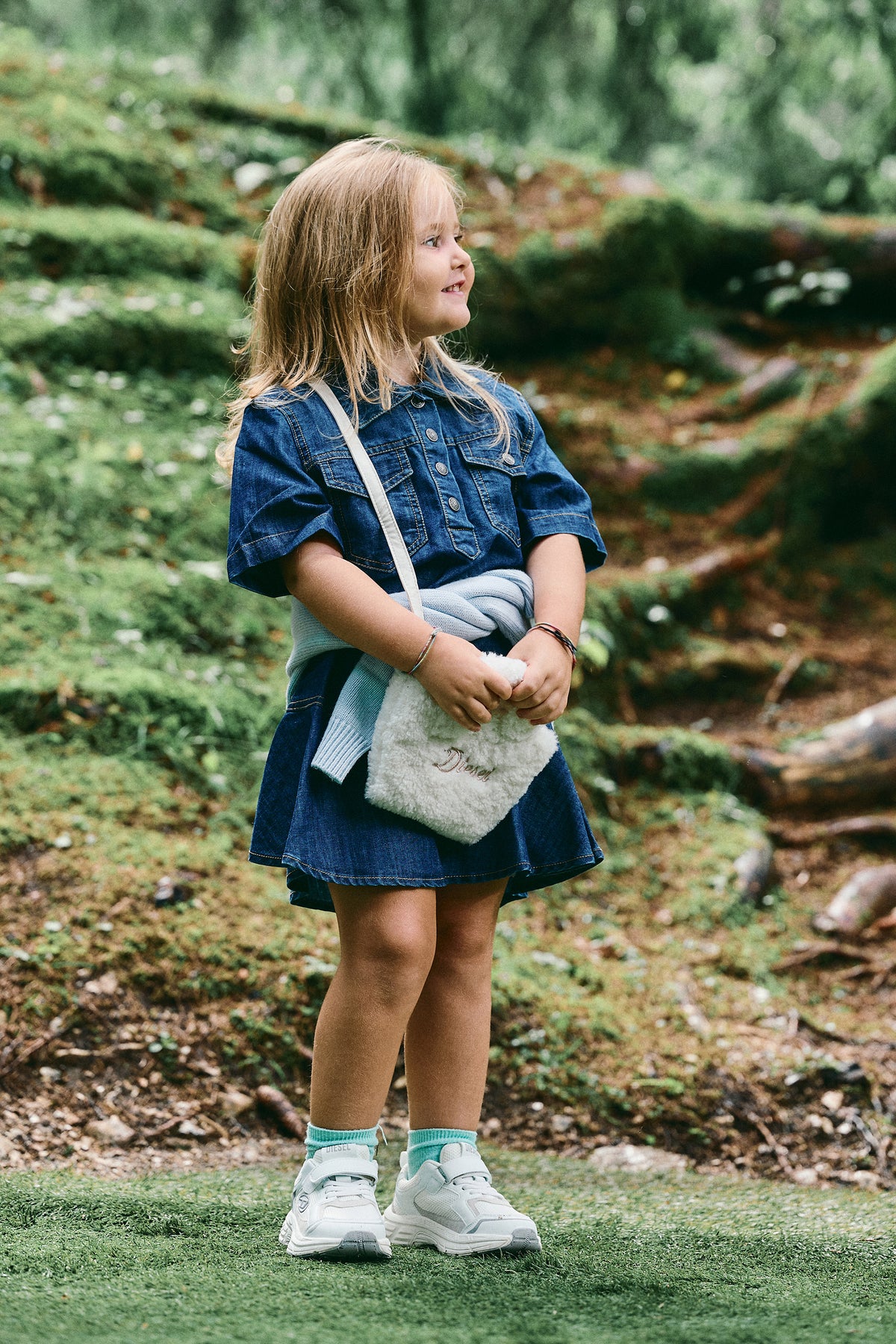 Bolso teddy bandolera