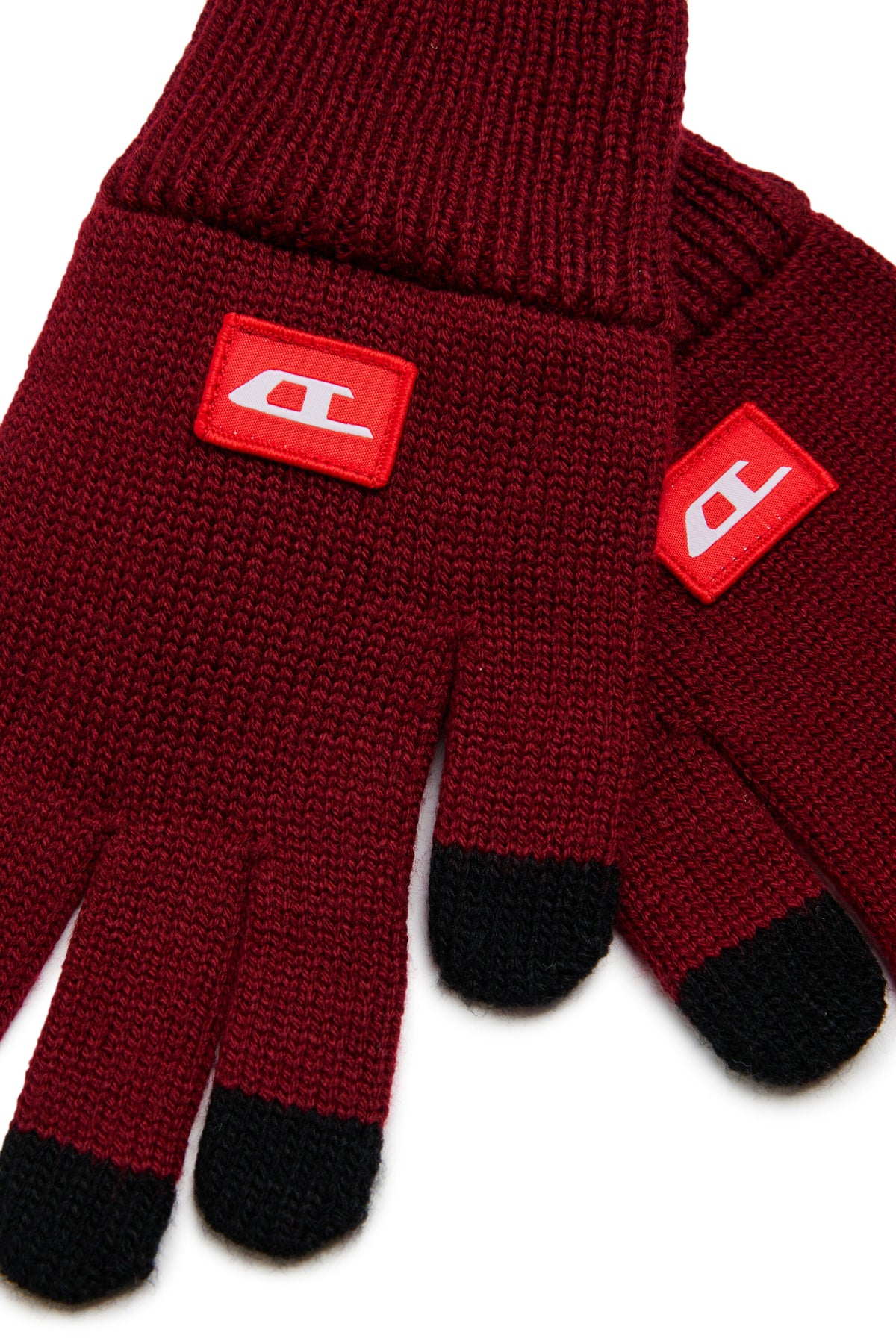 Gloves with logo
