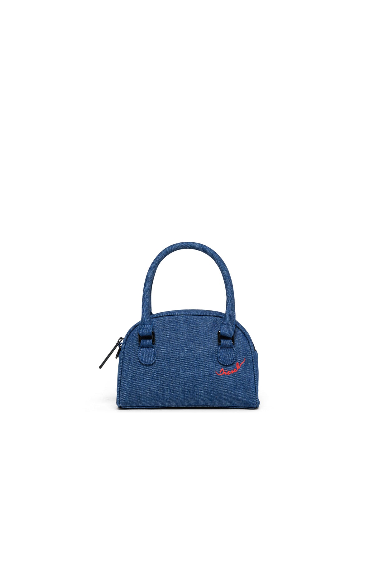 Denim bag with logo