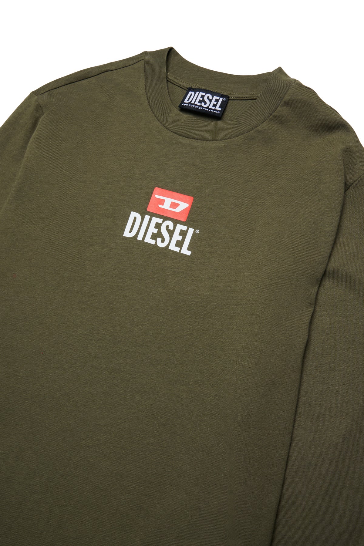 Camiseta de manga larga con logo
