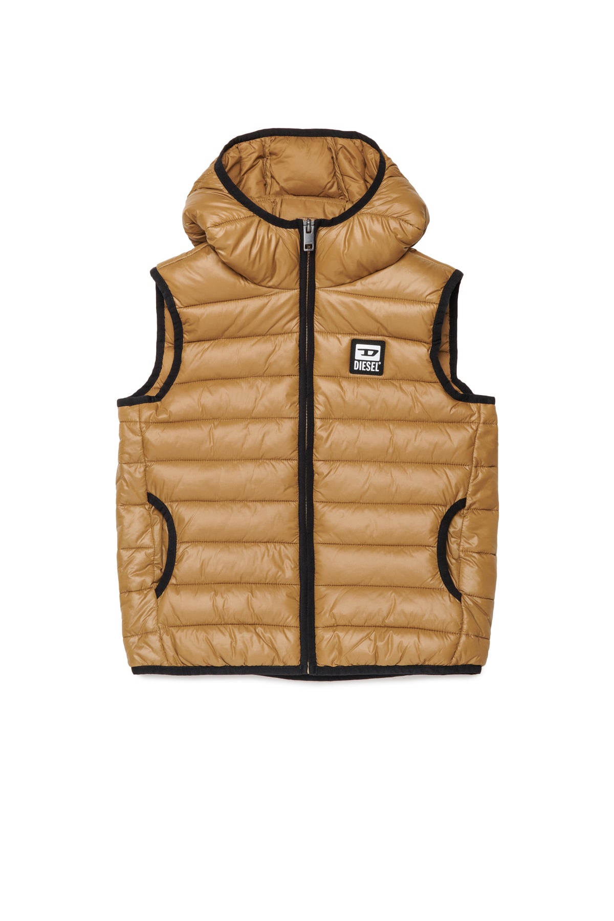 Chaleco acolchado con logo