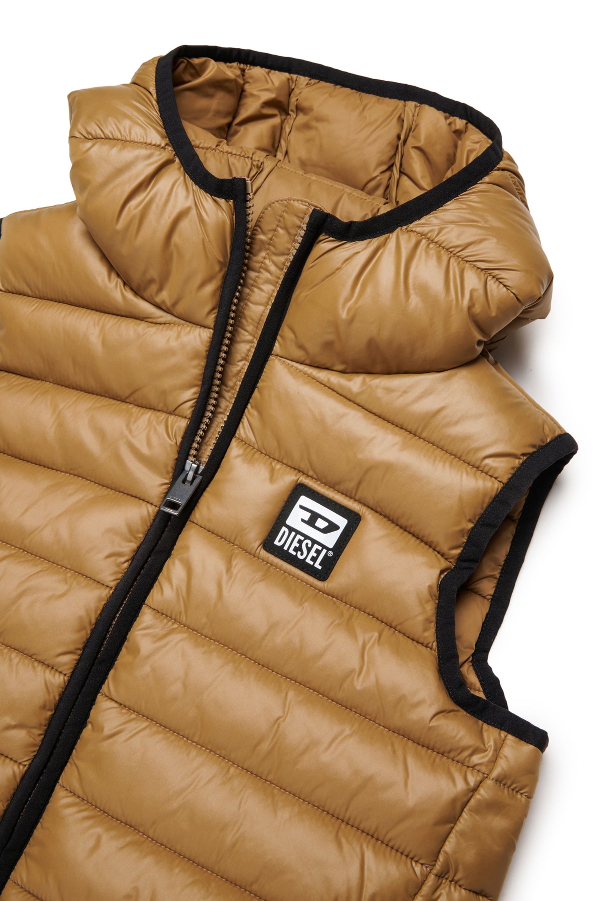Chaleco acolchado con logo