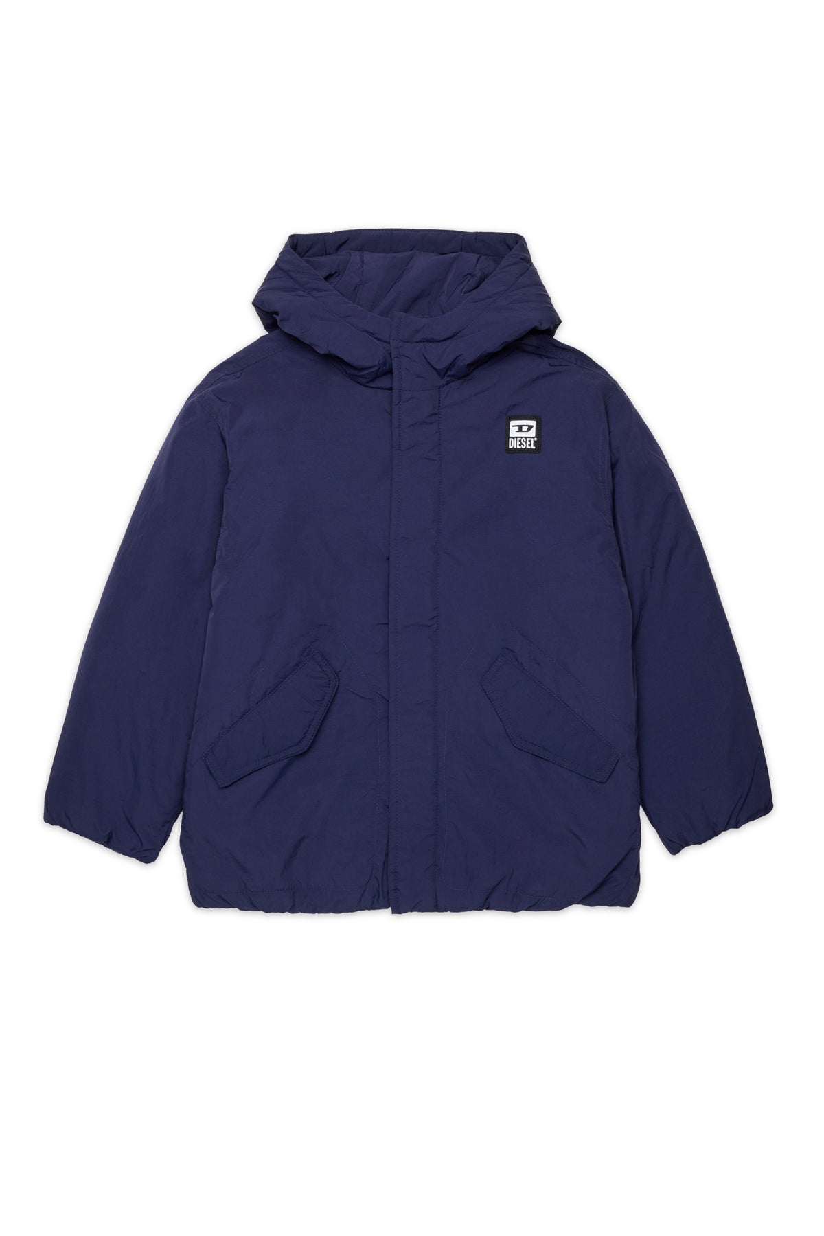 Chaqueta acolchada con logo