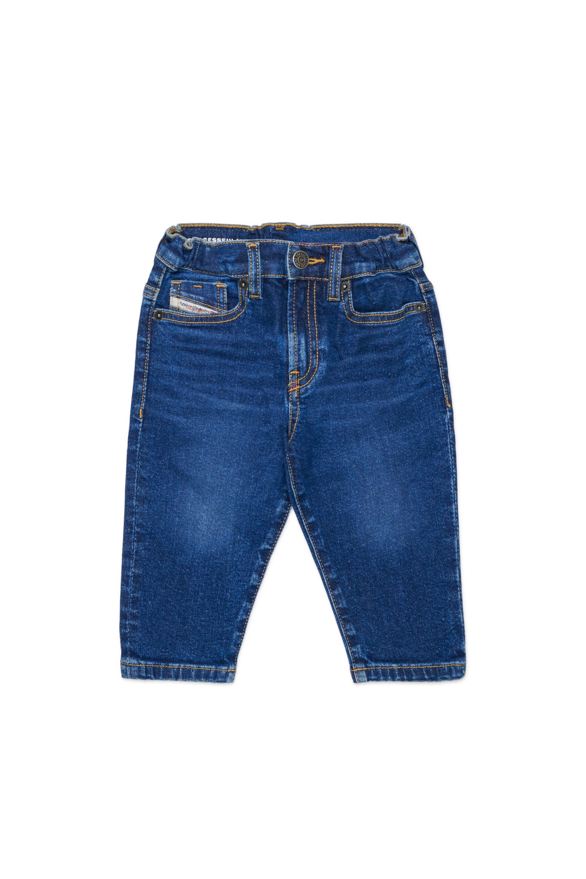 Jeans de corte regular azul medio - D-Gale