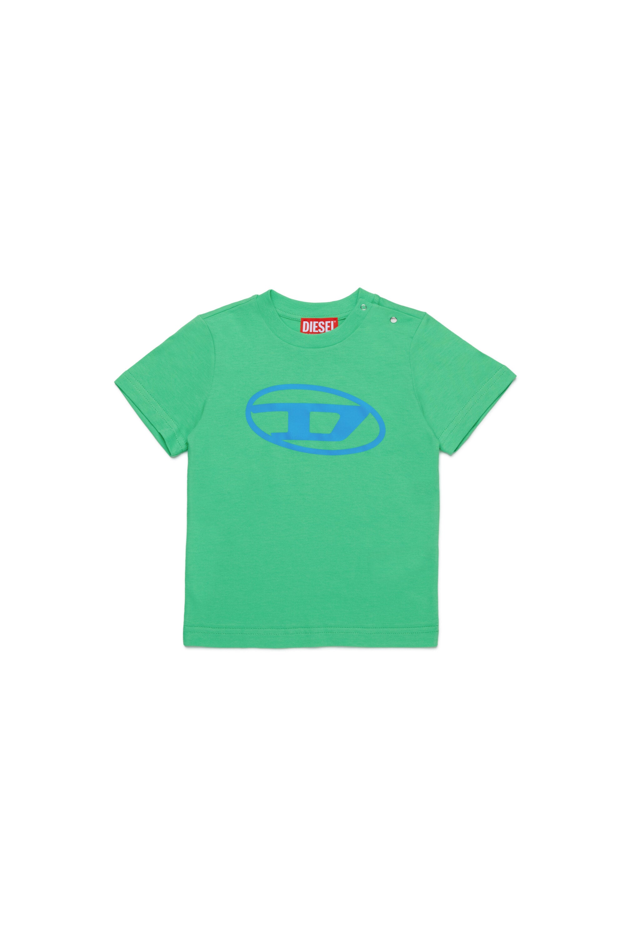 DIESEL baby Oval branded D T-shirt | BRAVE KID