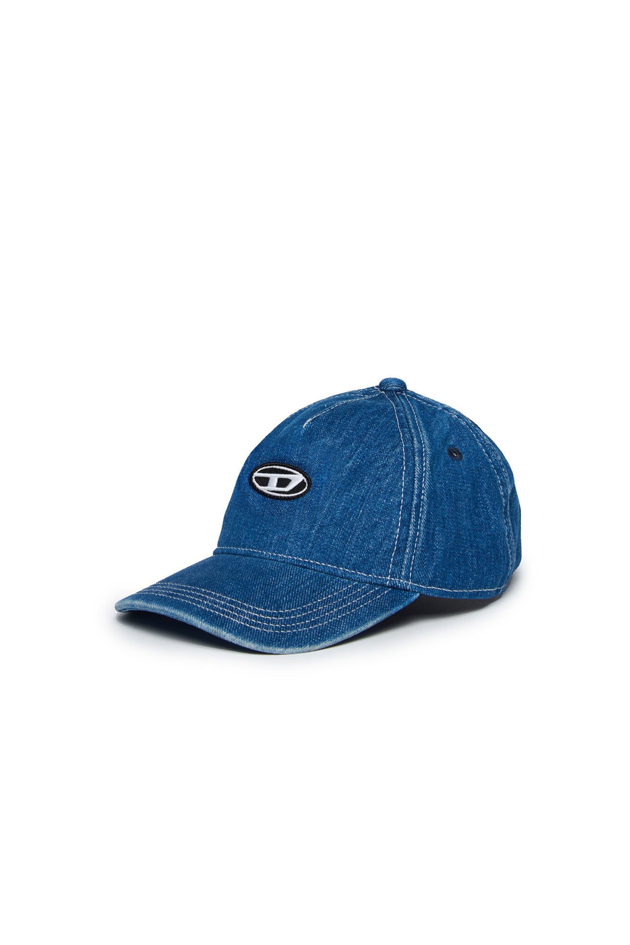 Denim baseball cap with Oval D patch Denim baseball cap with Oval D patch