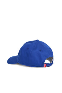 Oval D branded garbardine baseball cap