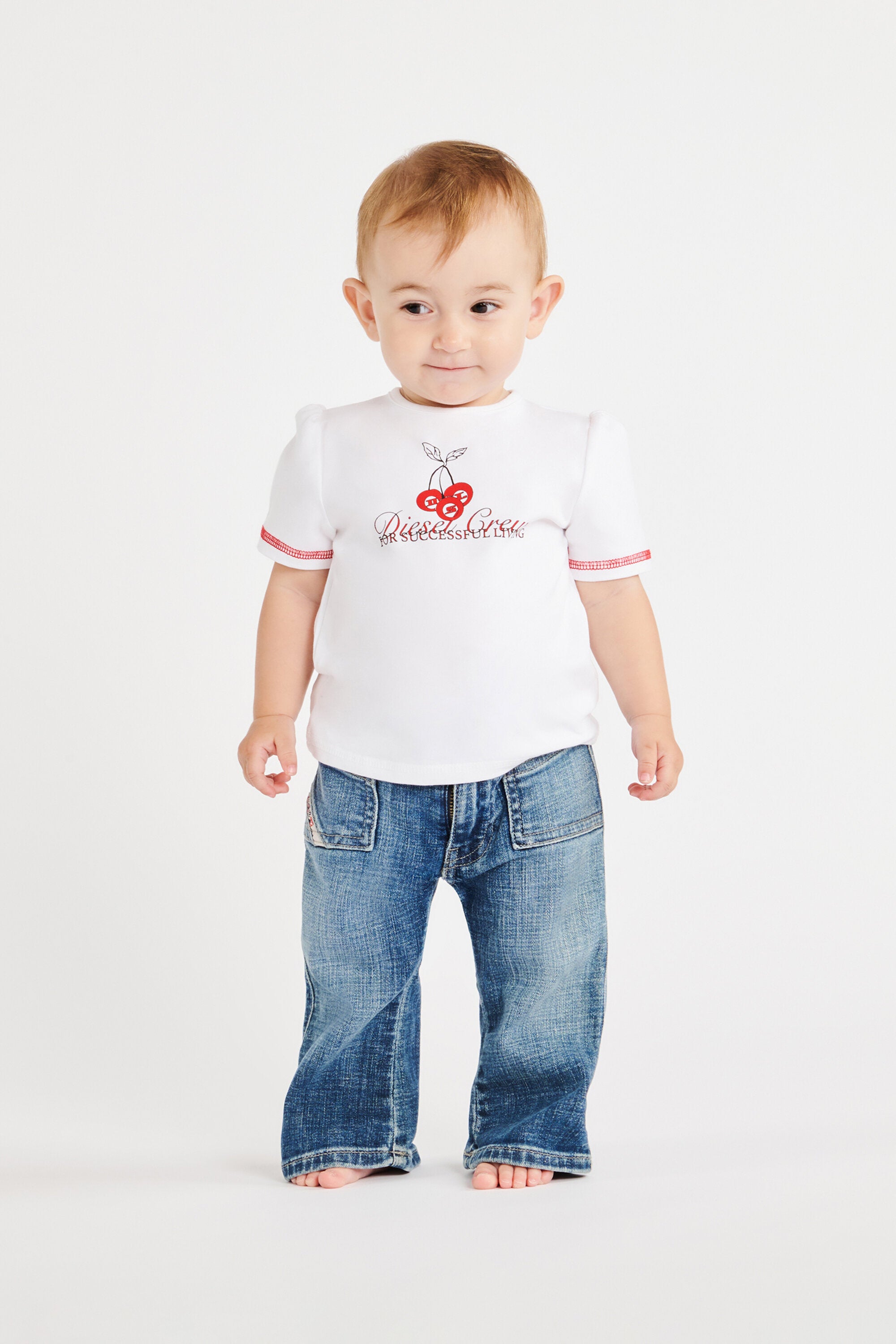 Jeans bootcut fit lavado azul medio - D-Heki