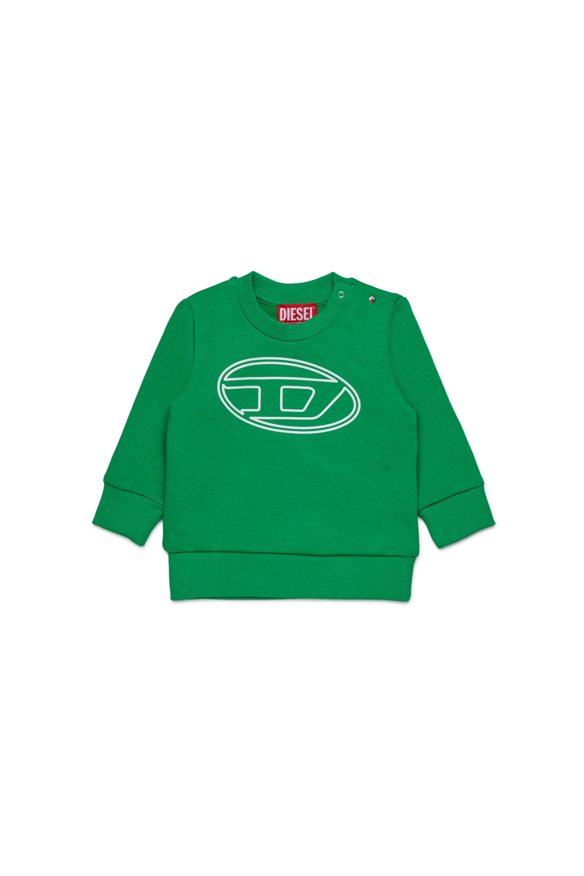 Sudadera de cuello redondo con logotipo maxi Oval D