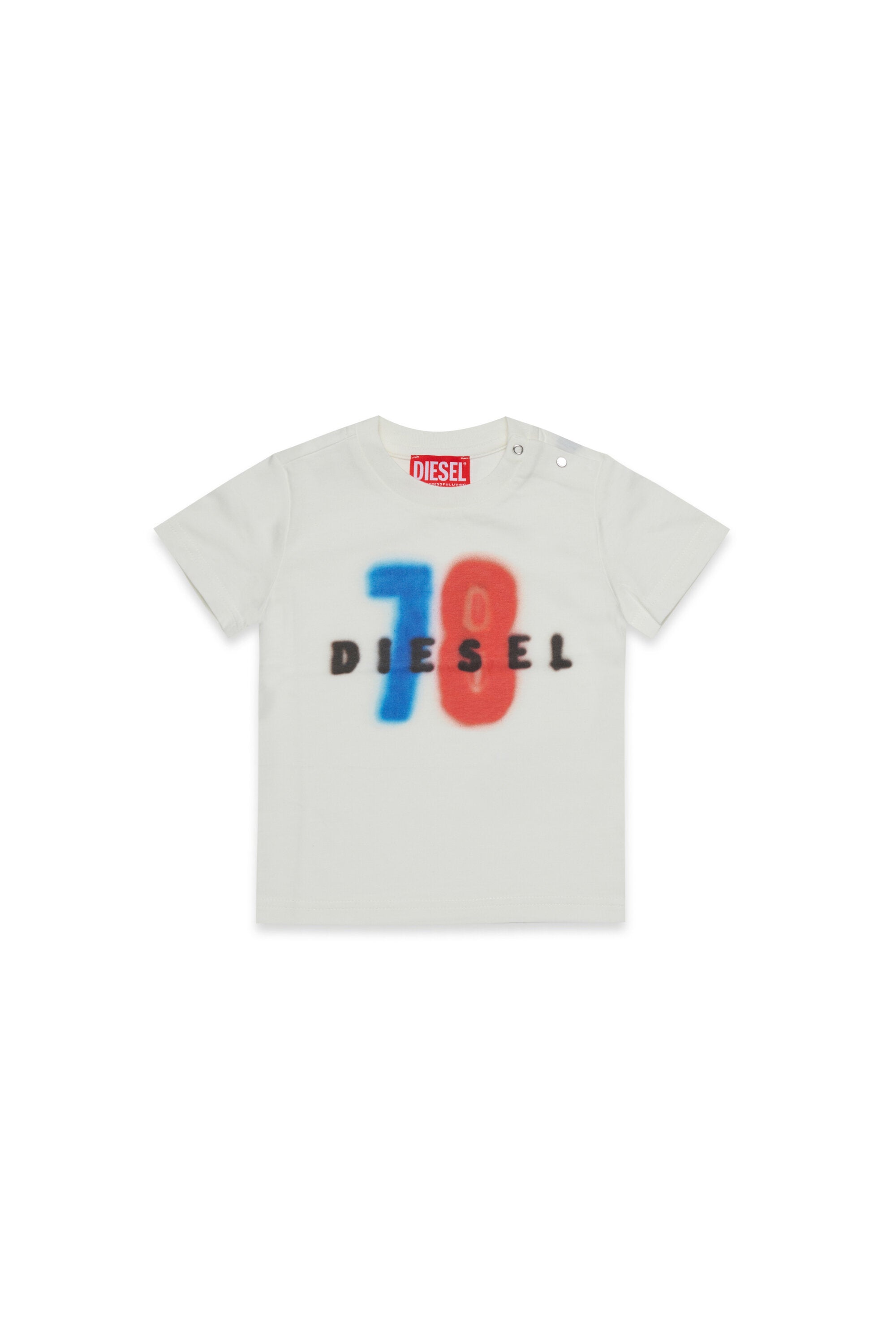 Diesel 78 faded graphic jersey T-shirt