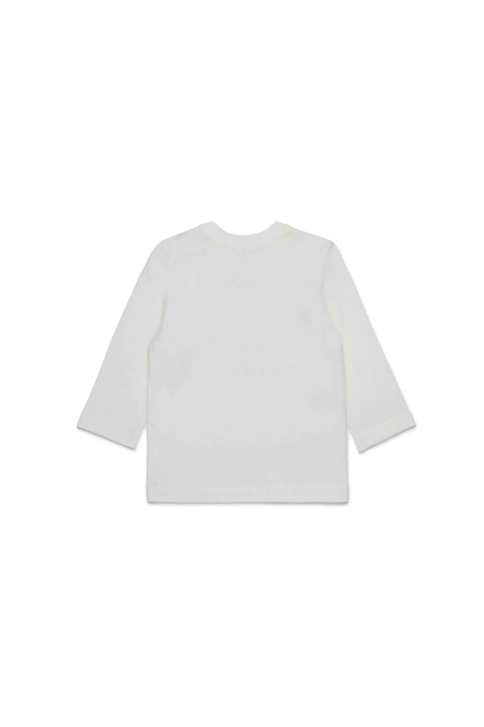 Camiseta de manga larga de jersey con logotipo maxi Oval D